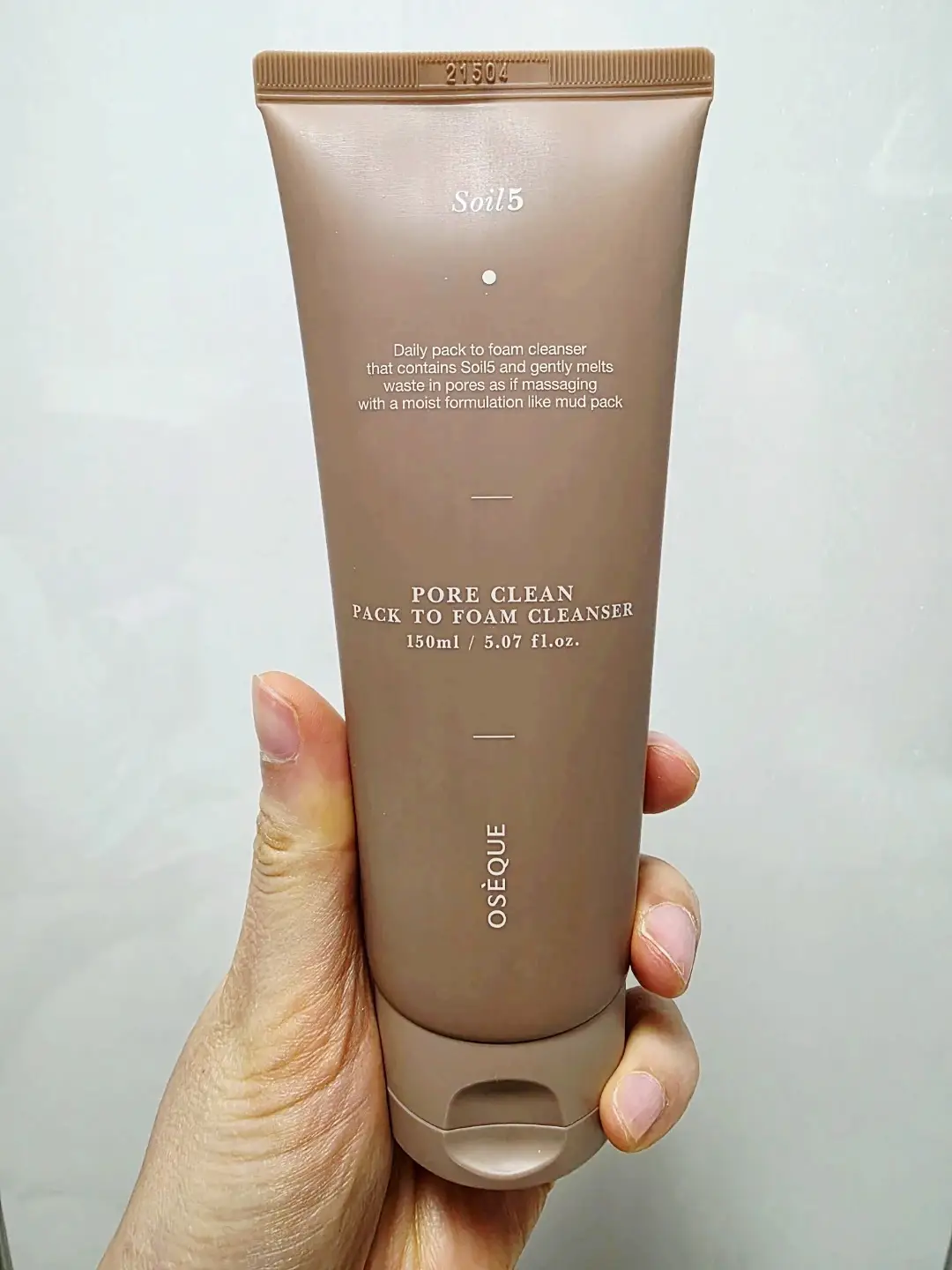 선택된 언니의파우치 리뷰 이미지 - [소일5 포어클린 팩투폼 클렌저]