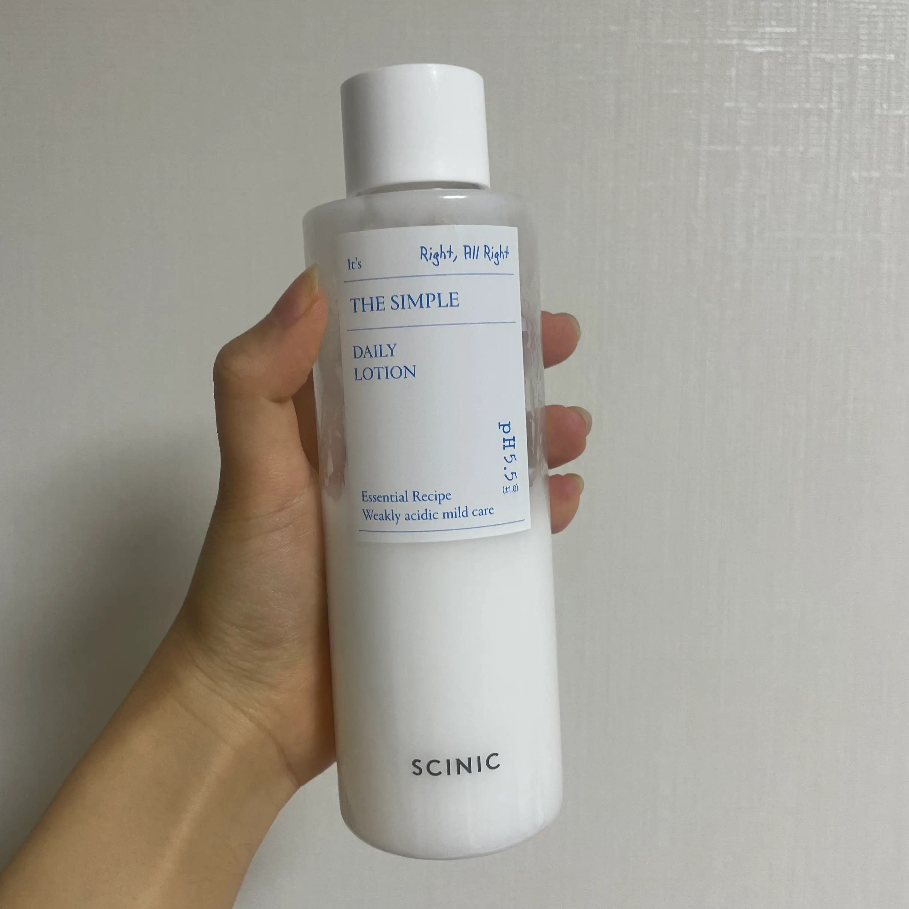 선택된 언니의파우치 리뷰 이미지 - [더 심플 데일리 로션]