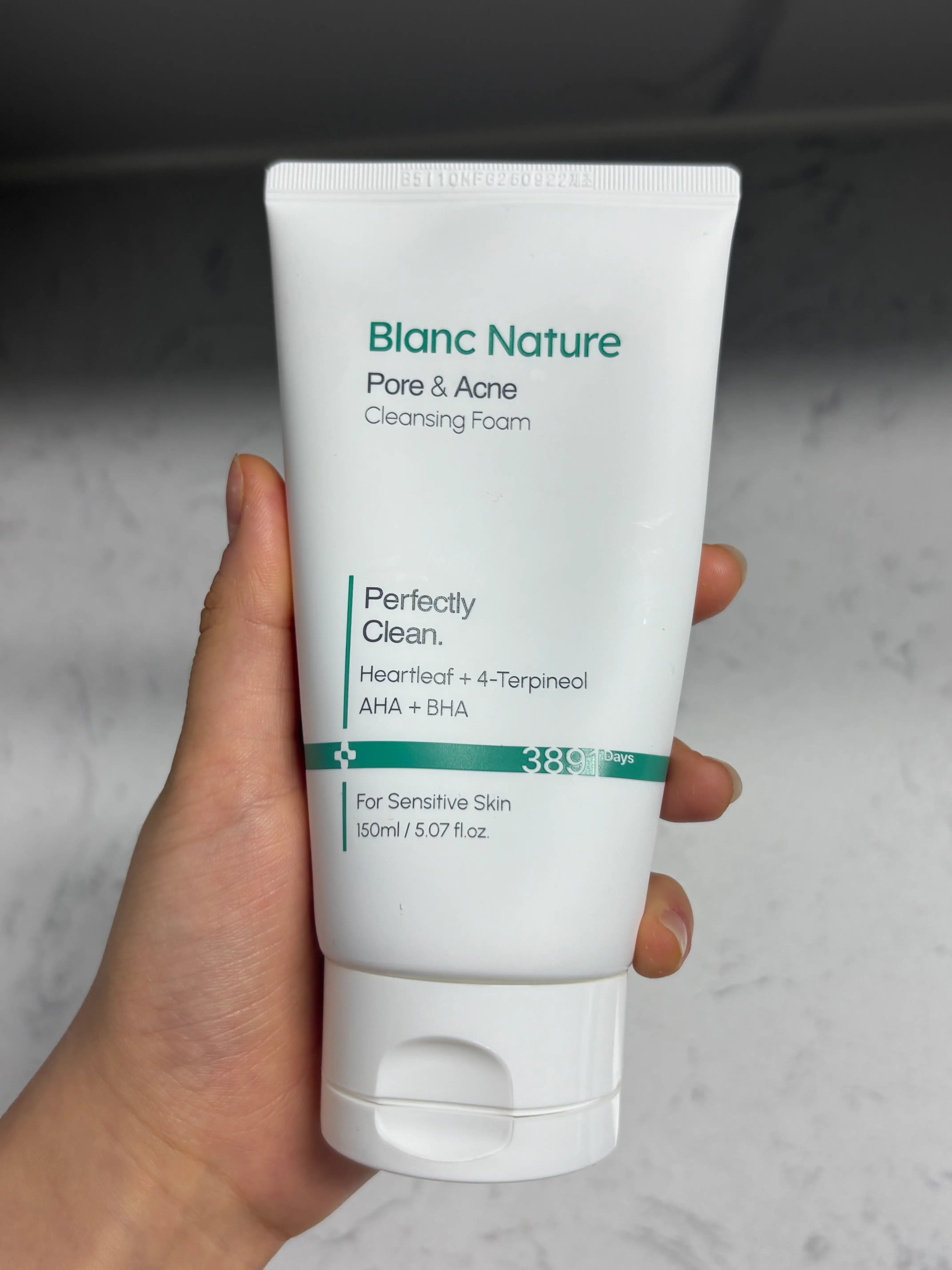 선택된 언니의파우치 리뷰 이미지 - [아크네 클렌징 폼]