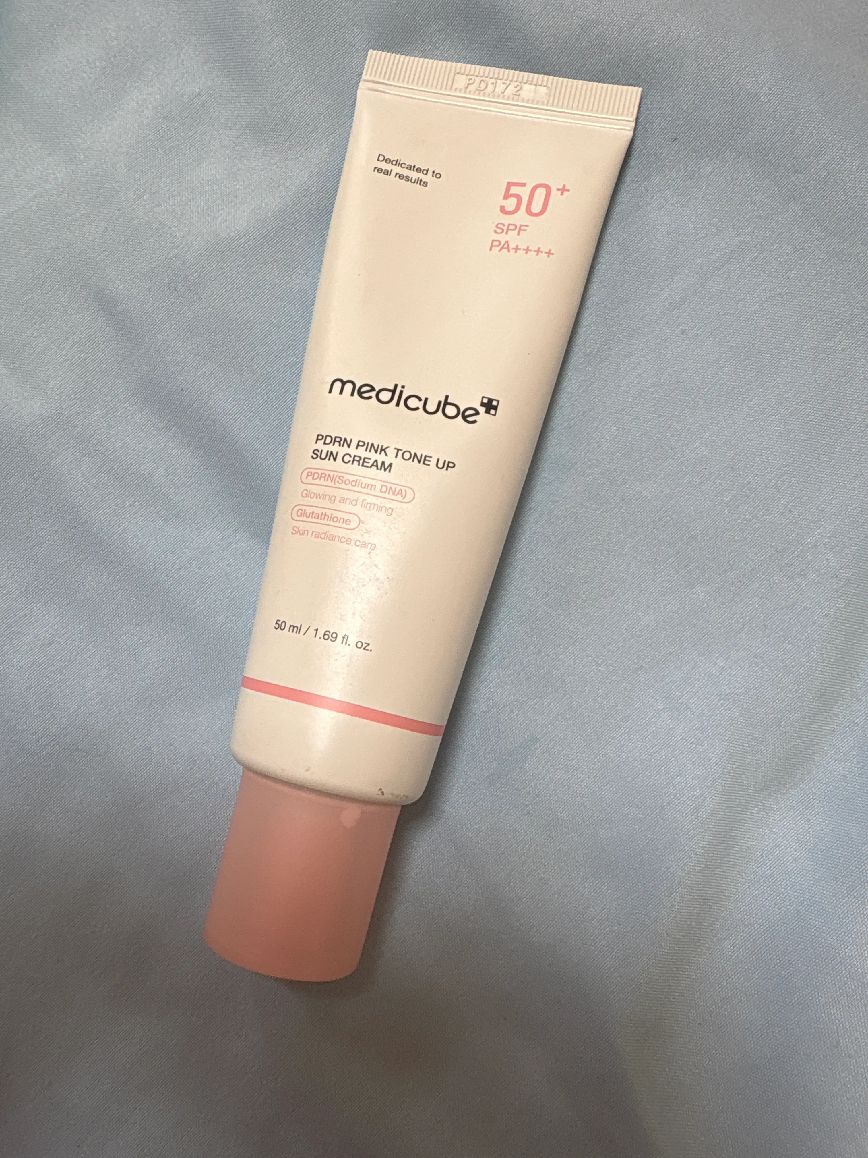 선택된 언니의파우치 리뷰 이미지 - [PDRN 핑크 톤업 선크림]