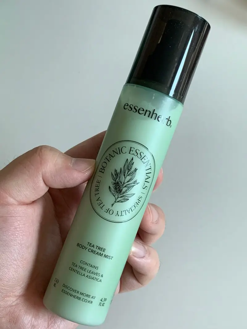 선택된 언니의파우치 리뷰 이미지 - [티트리 바디 크림 미스트 ]