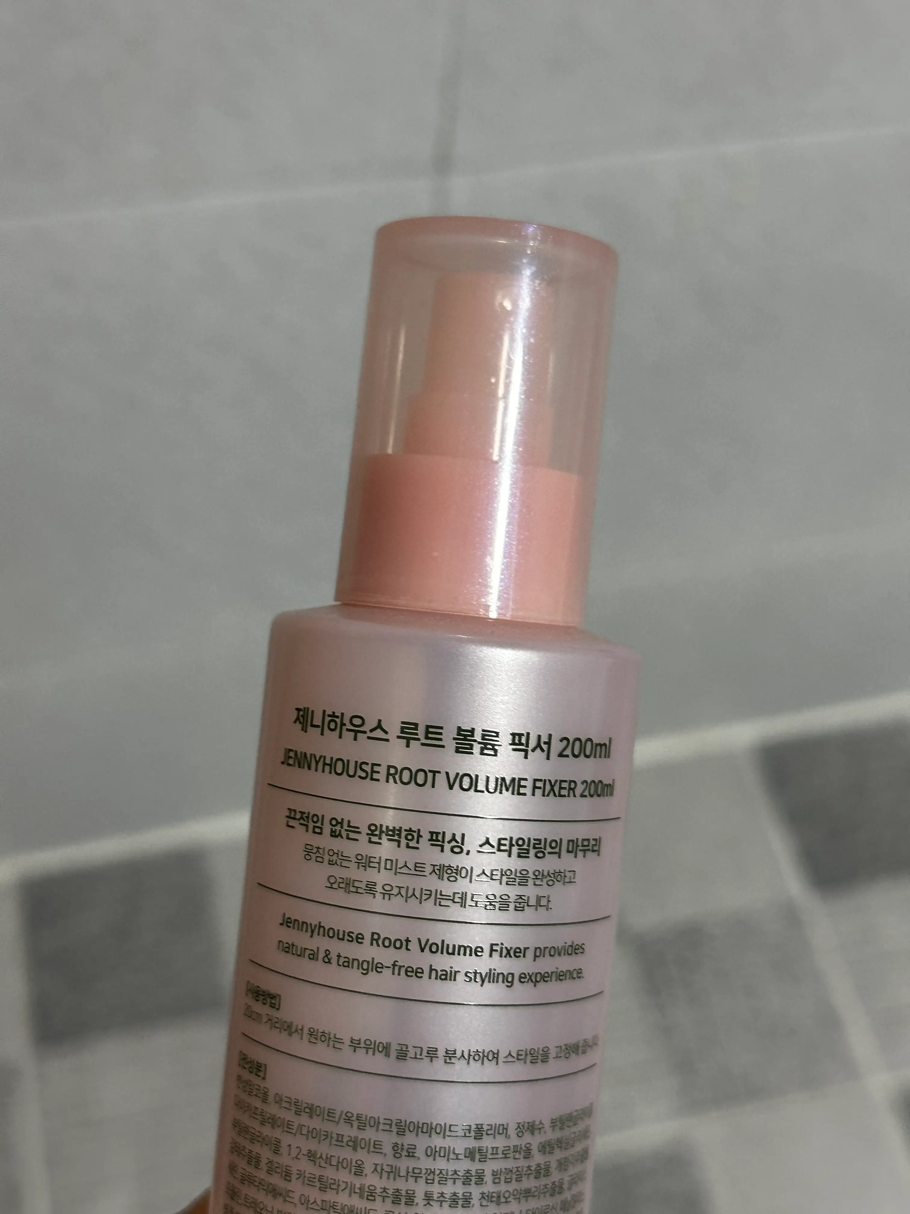 선택된 언니의파우치 리뷰 이미지 - [루트 볼륨 헤어 픽서]