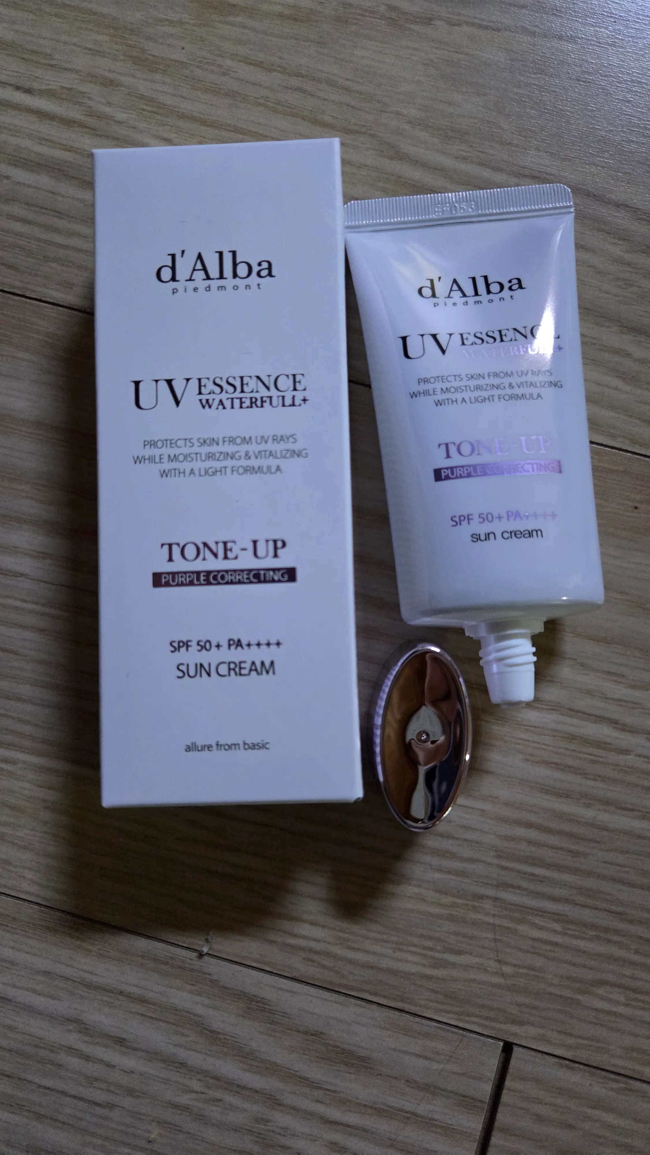 선택된 언니의파우치 리뷰 이미지 - [워터풀 퍼플 톤업 선크림]