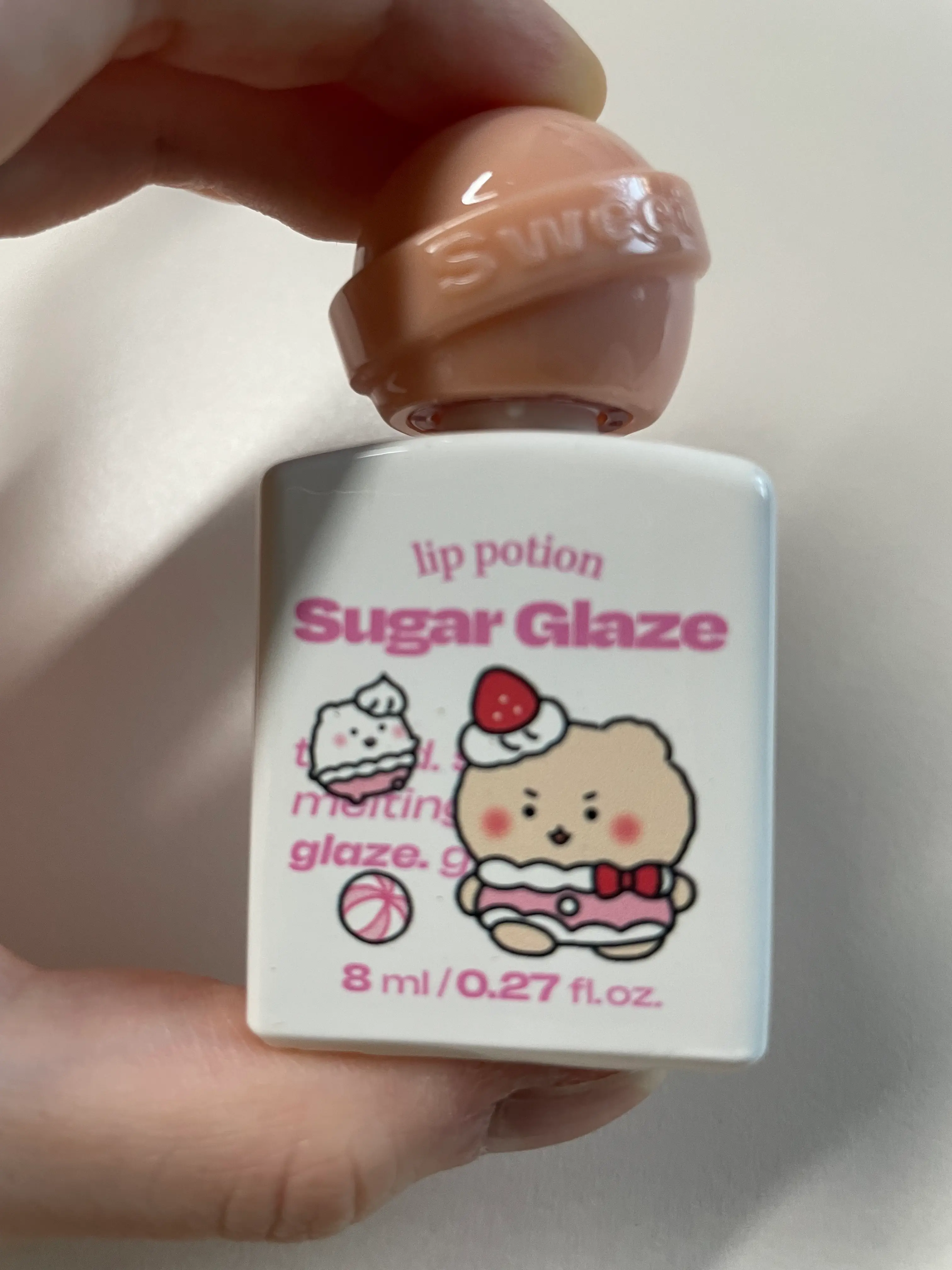 선택된 언니의파우치 리뷰 이미지 - [(망그러진 곰 콜라보) 립 포션 슈가 글레이즈 틴트]