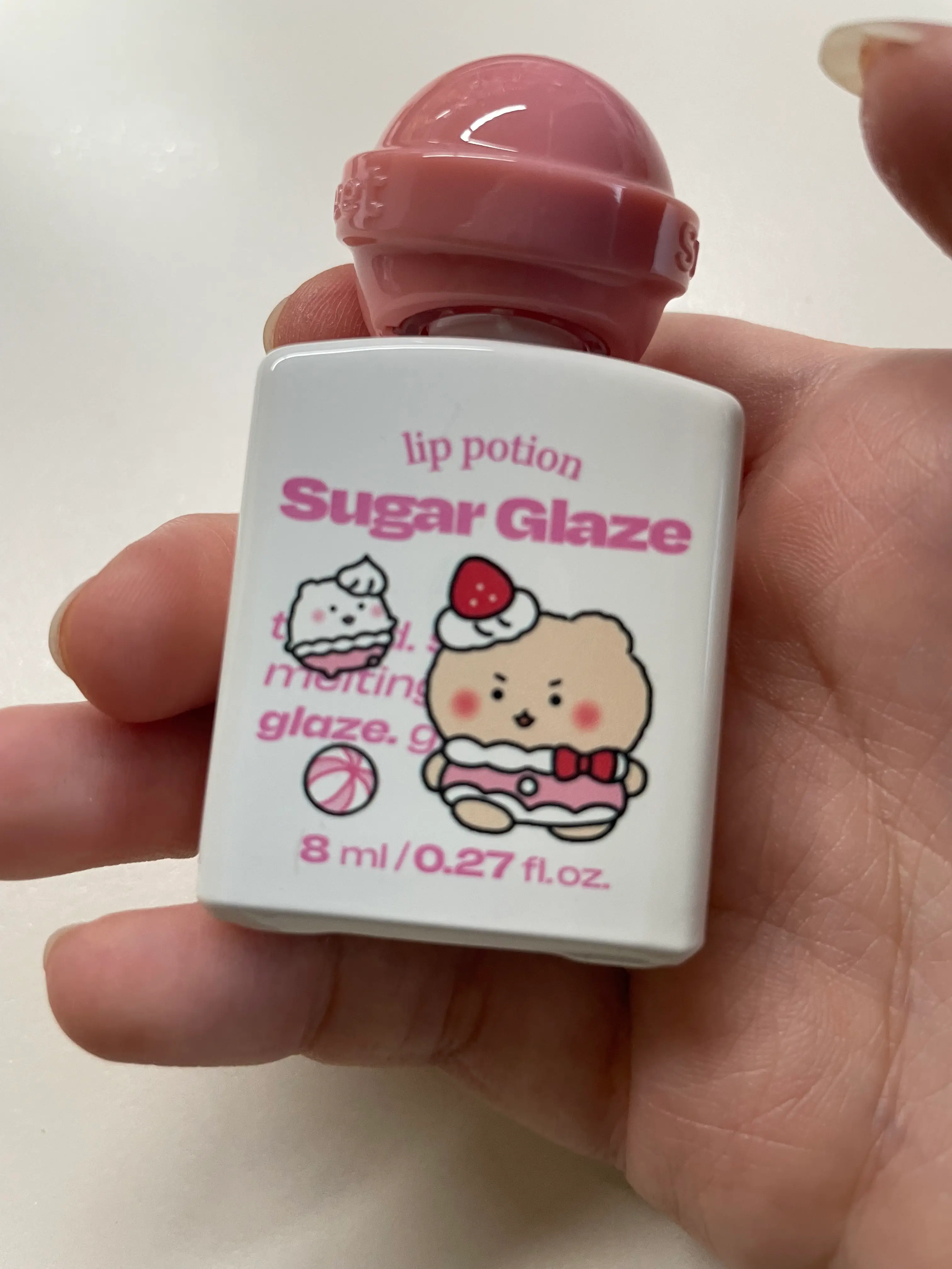 선택된 언니의파우치 리뷰 이미지 - [(망그러진 곰 콜라보) 립 포션 슈가 글레이즈 틴트]