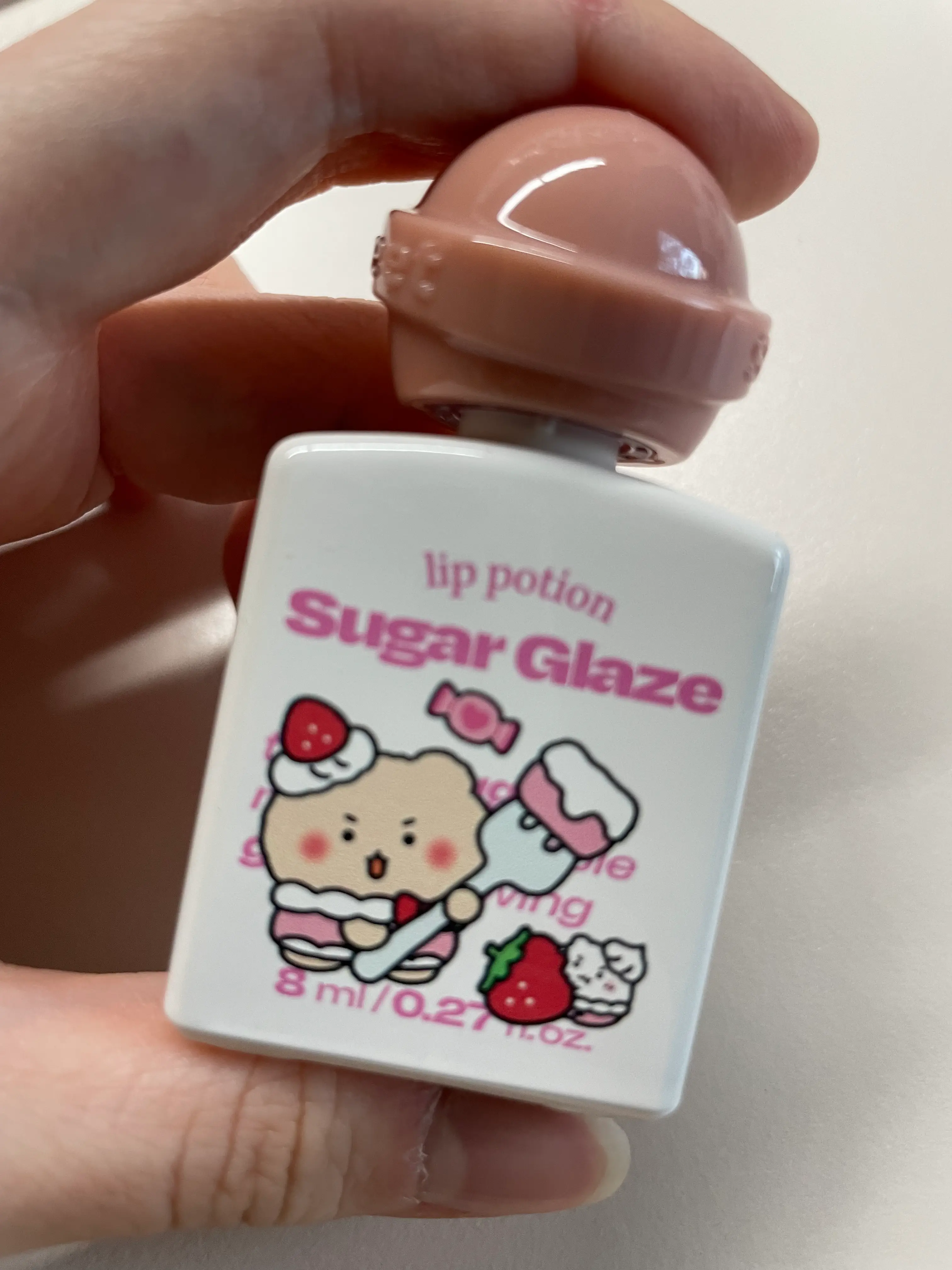 선택된 언니의파우치 리뷰 이미지 - [(망그러진 곰 콜라보) 립 포션 슈가 글레이즈 틴트]