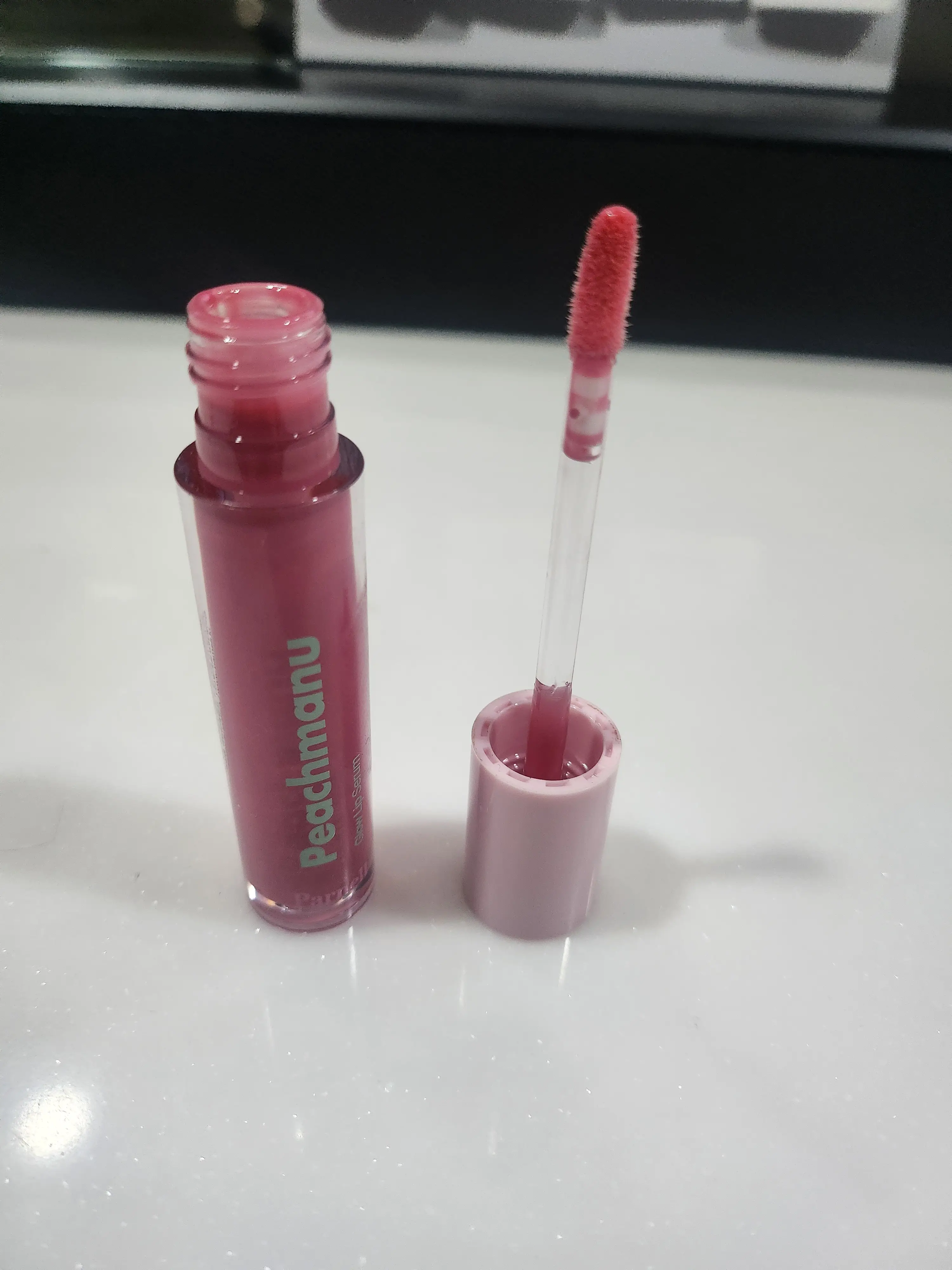 선택된 언니의파우치 리뷰 이미지 - [피치마누 글로우 립 세럼]