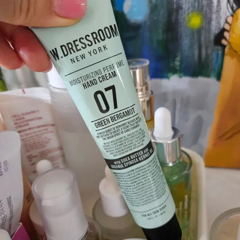 선택된 언니의파우치 리뷰 이미지 - [퍼퓸 핸드크림 그린 베르가못]