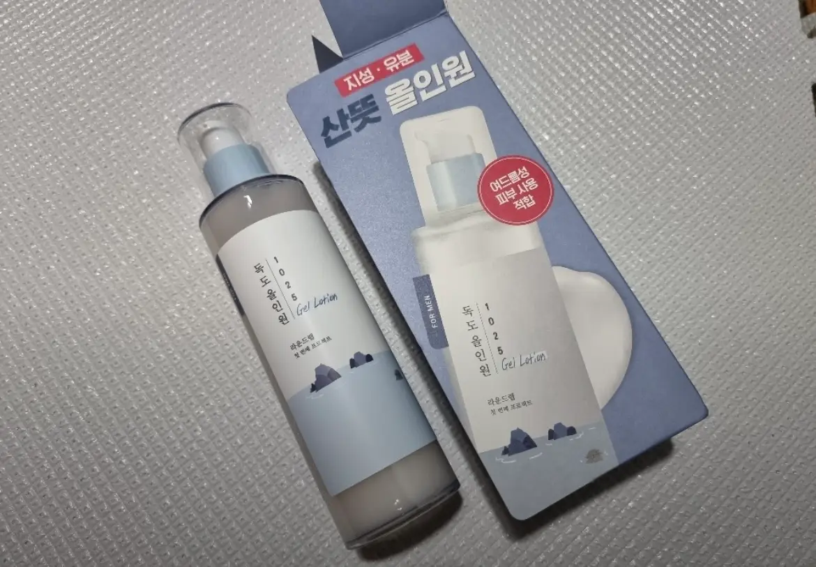 선택된 언니의파우치 리뷰 이미지 - [포 맨 1025 독도 올인원 젤로션]