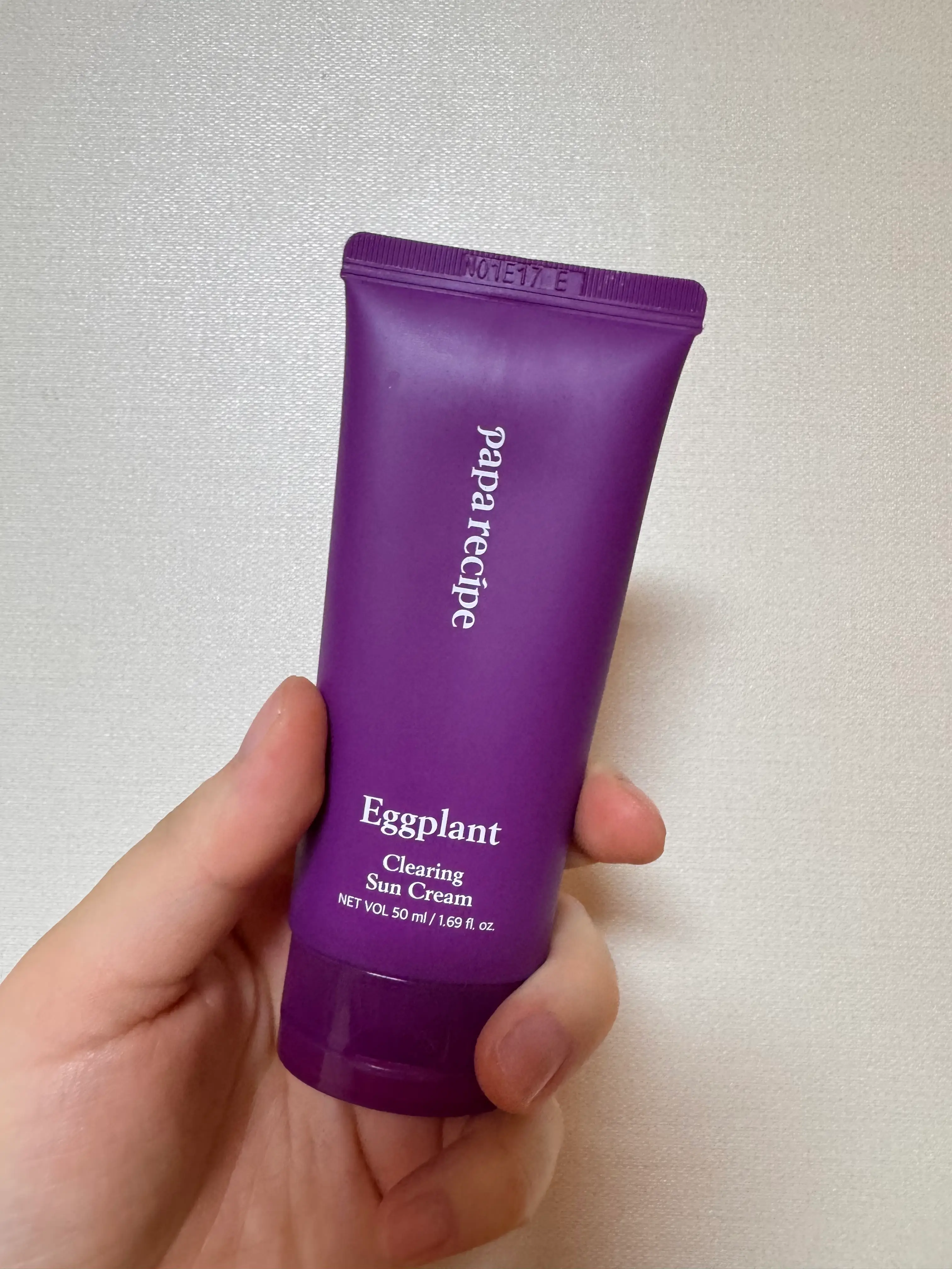 선택된 언니의파우치 리뷰 이미지 - [가지 클리어링 선크림]