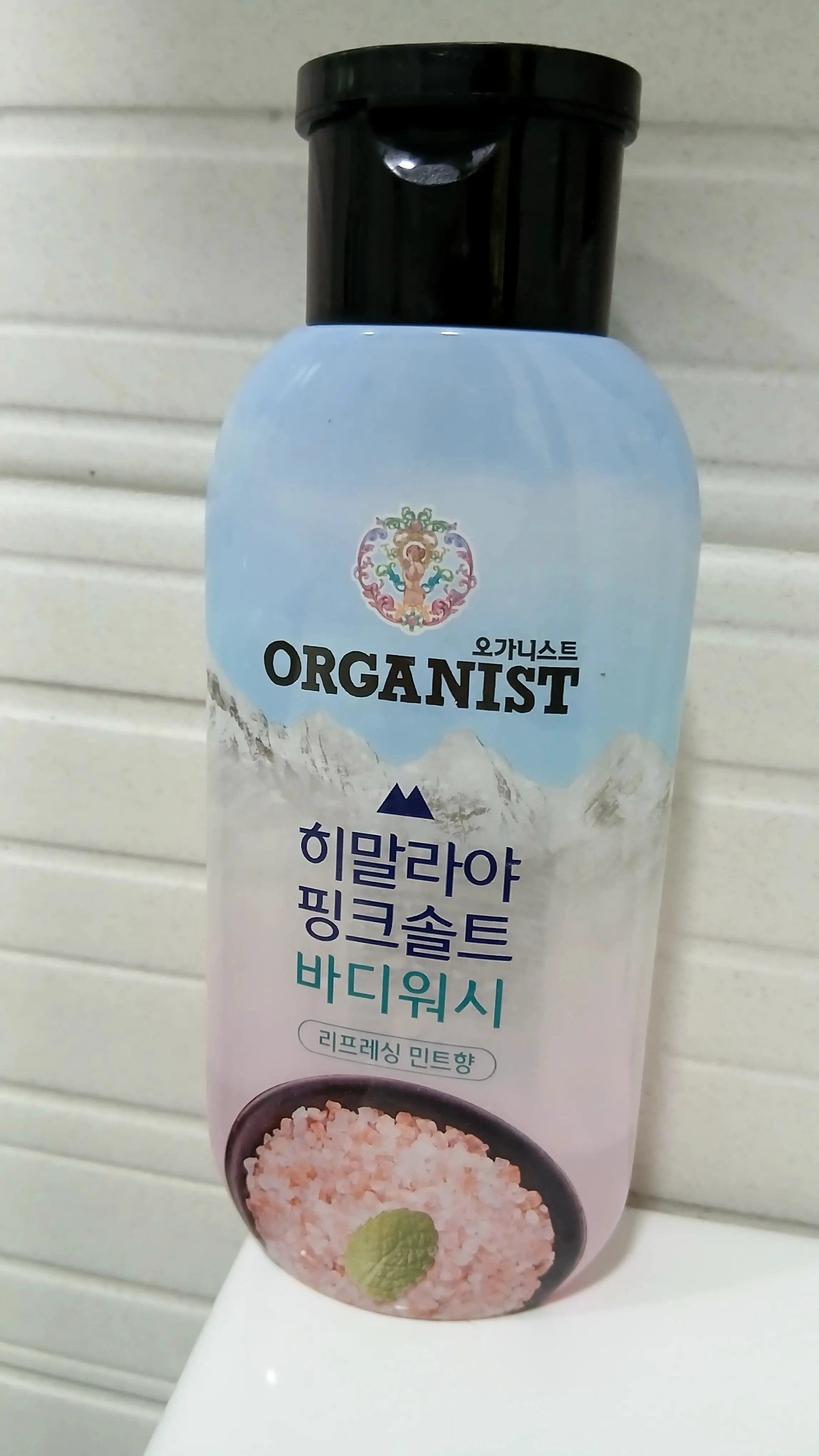 선택된 언니의파우치 리뷰 이미지 - [히말라야 핑크솔트 바디워시 리프레싱 민트]