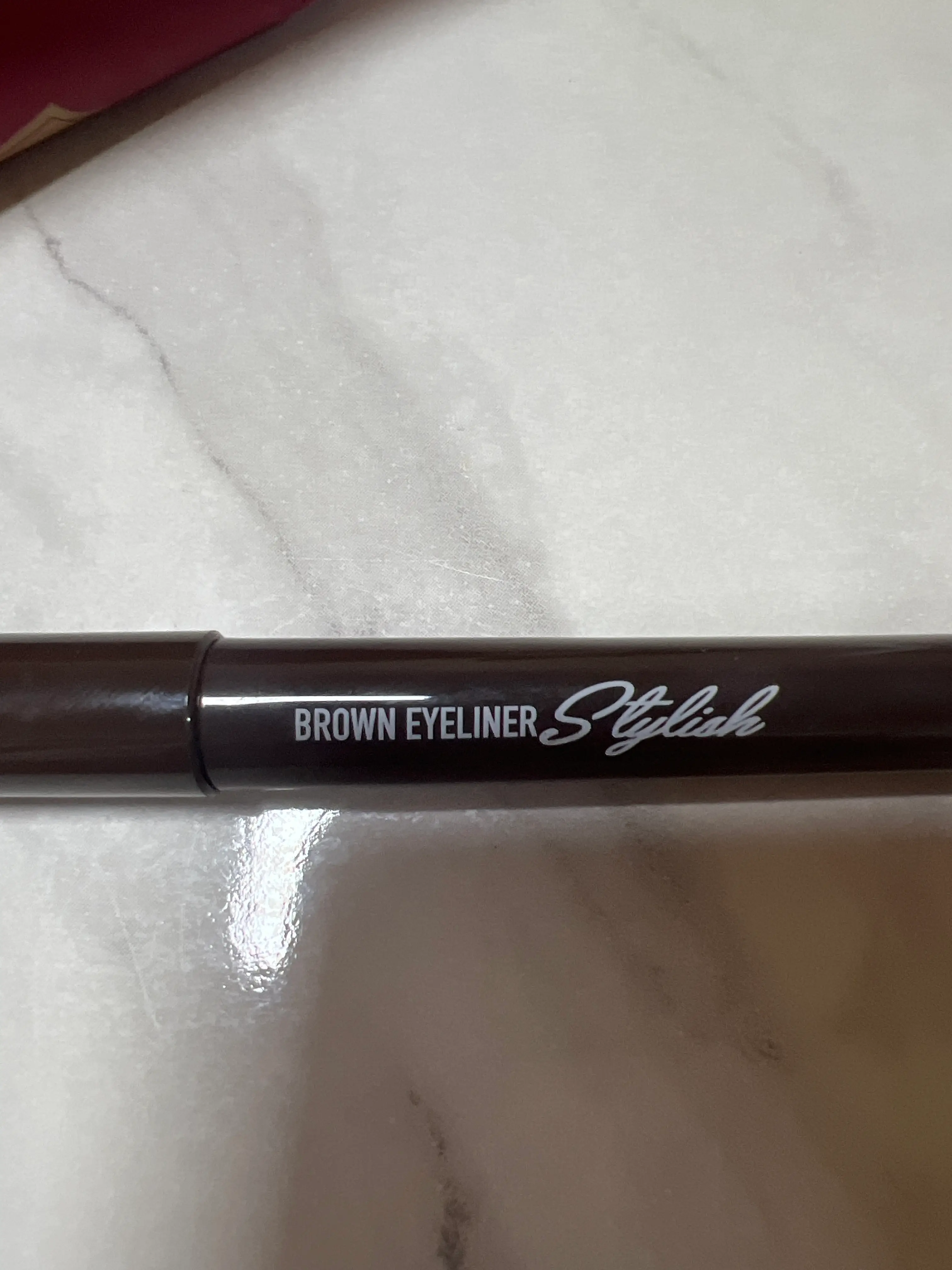 선택된 언니의파우치 리뷰 이미지 - [스타일리쉬 붓펜 아이라이너 [브라운]]