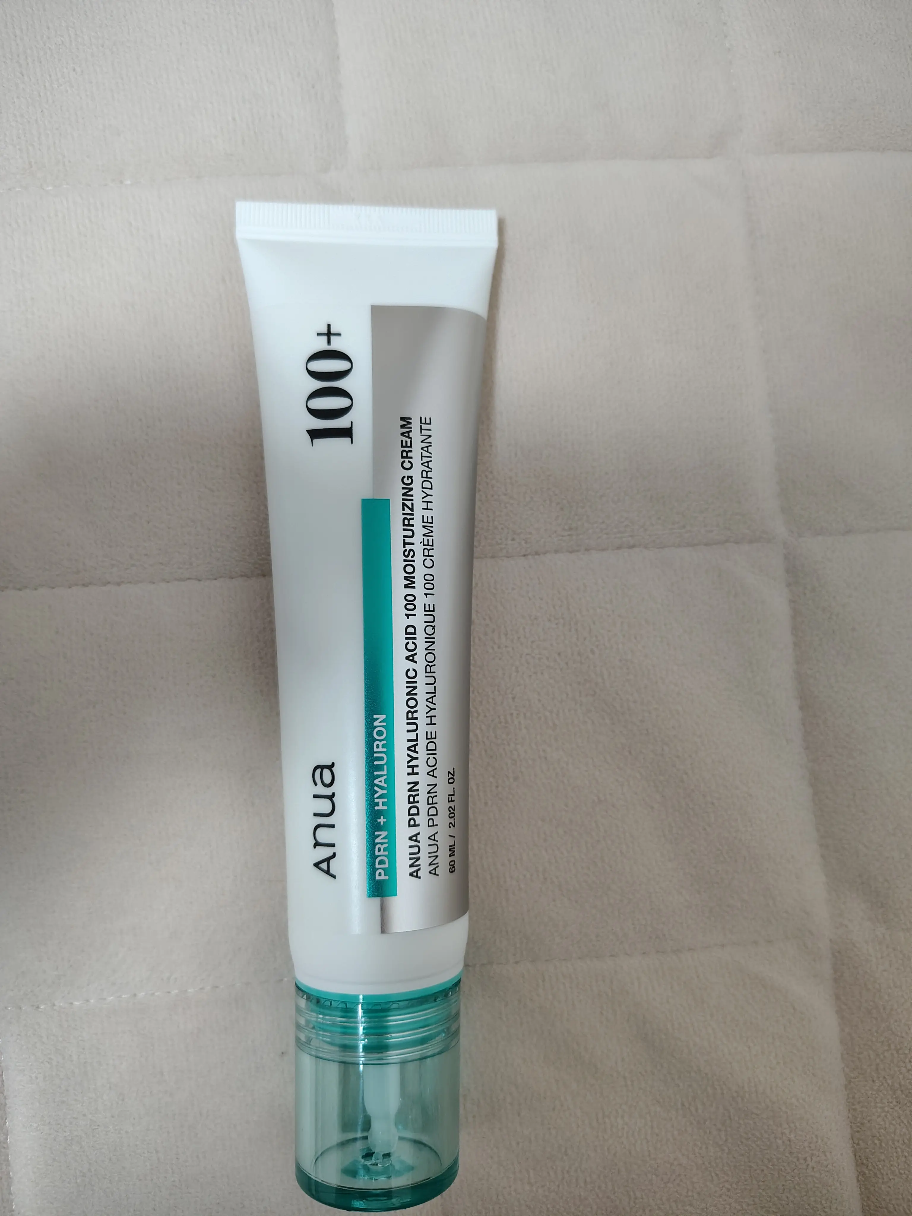 선택된 언니의파우치 리뷰 이미지 - [피디알엔 히알루론산100 수분 크림]