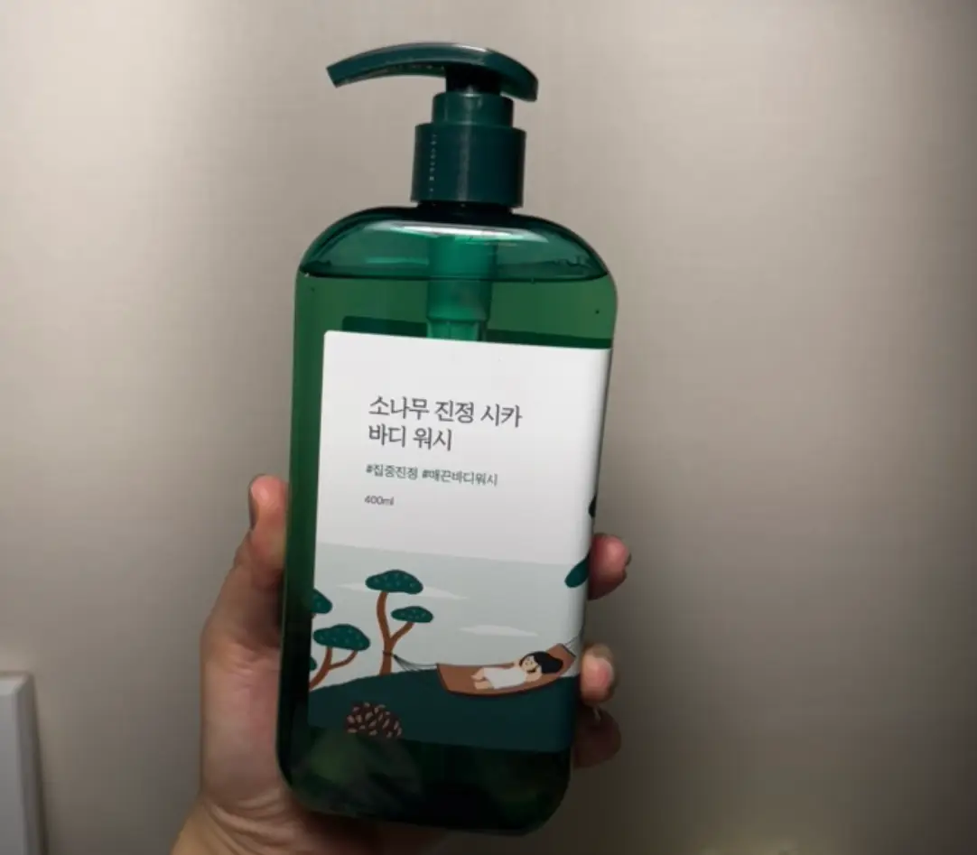 선택된 언니의파우치 리뷰 이미지 - [소나무 진정 시카 바디 워시]