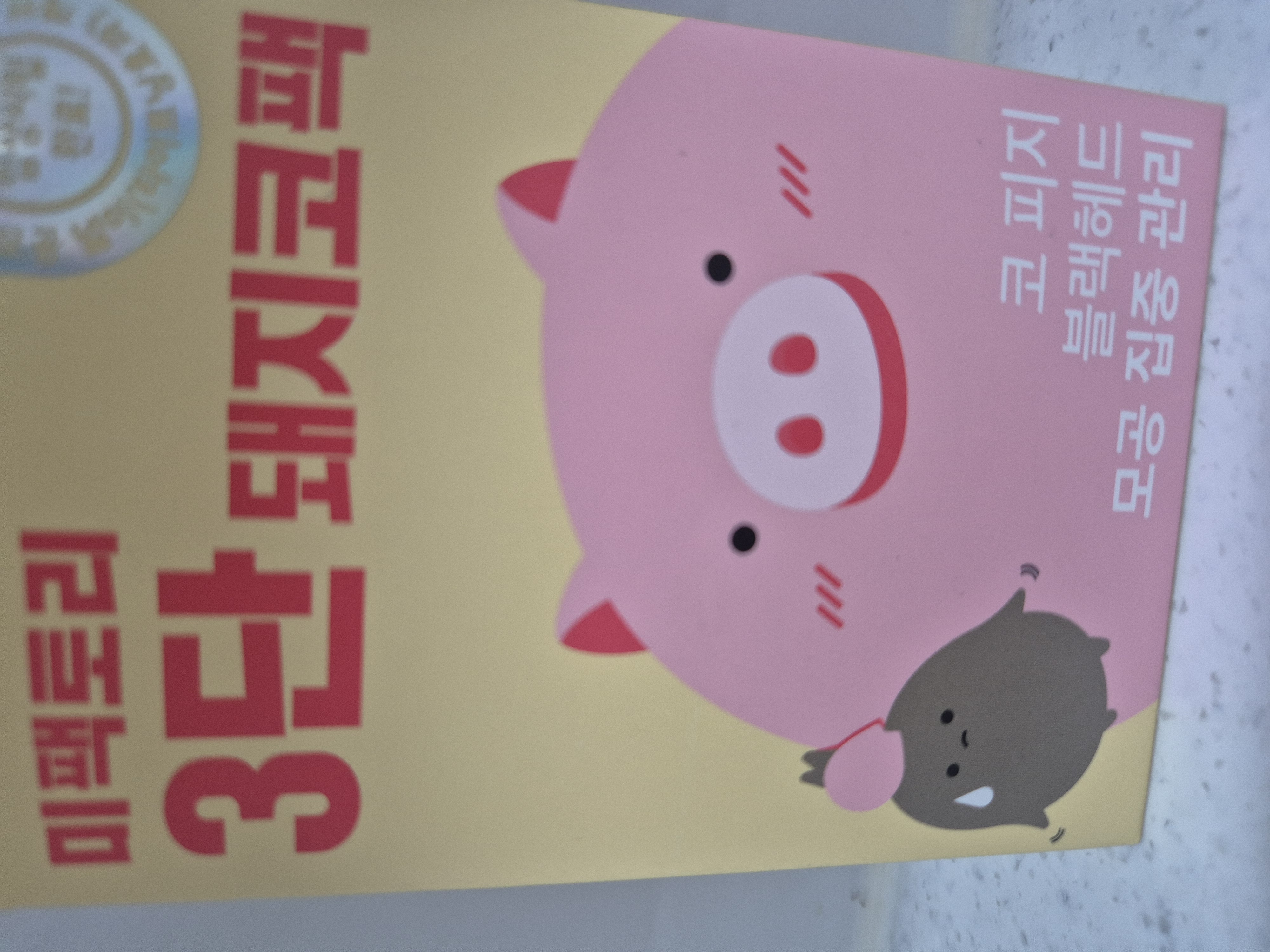 선택된 언니의파우치 리뷰 이미지 - [미팩토리 3단 돼지코팩]