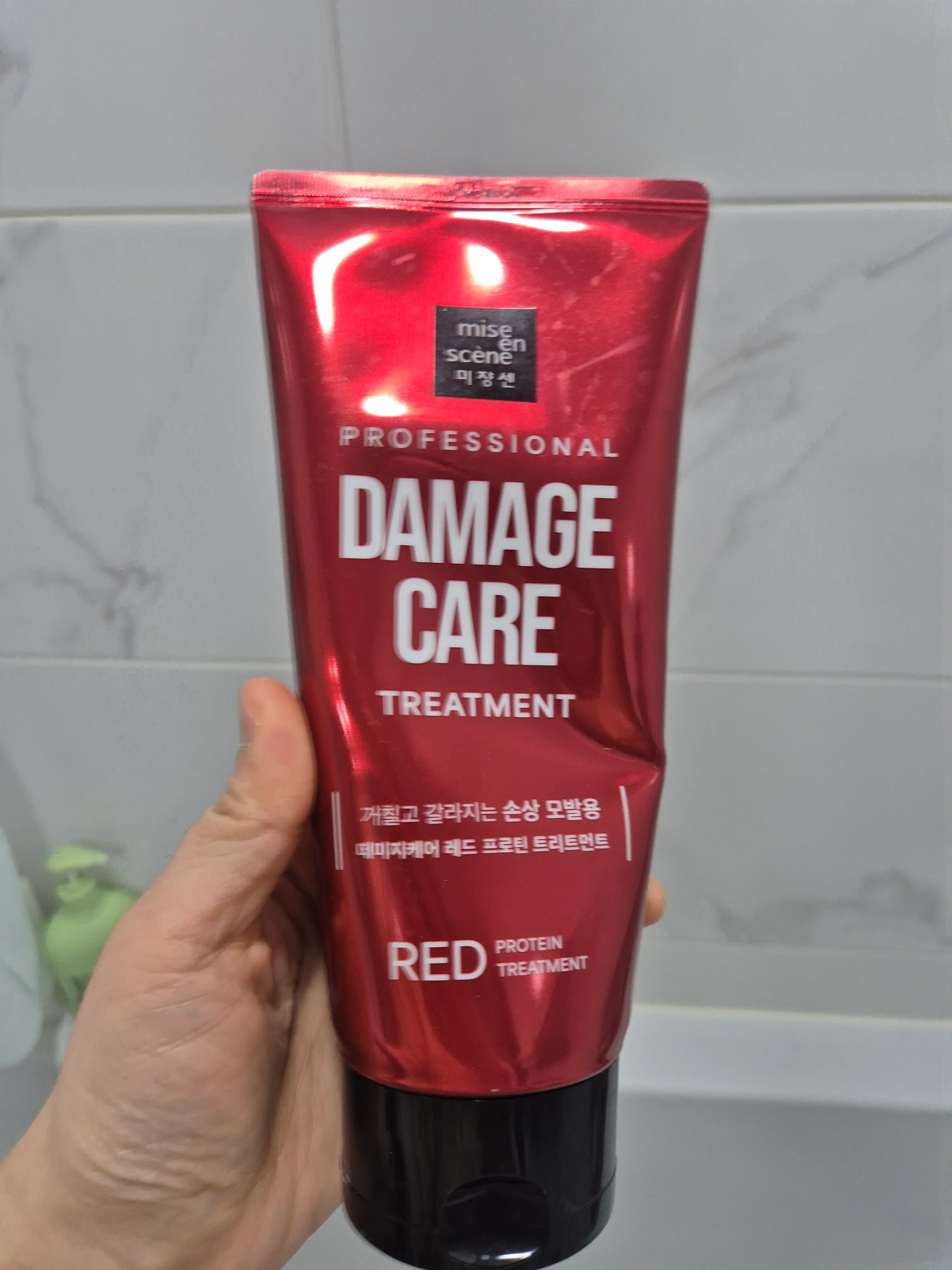 선택된 언니의파우치 리뷰 이미지 - [데미지 케어 레드 프로틴 트리트먼트]