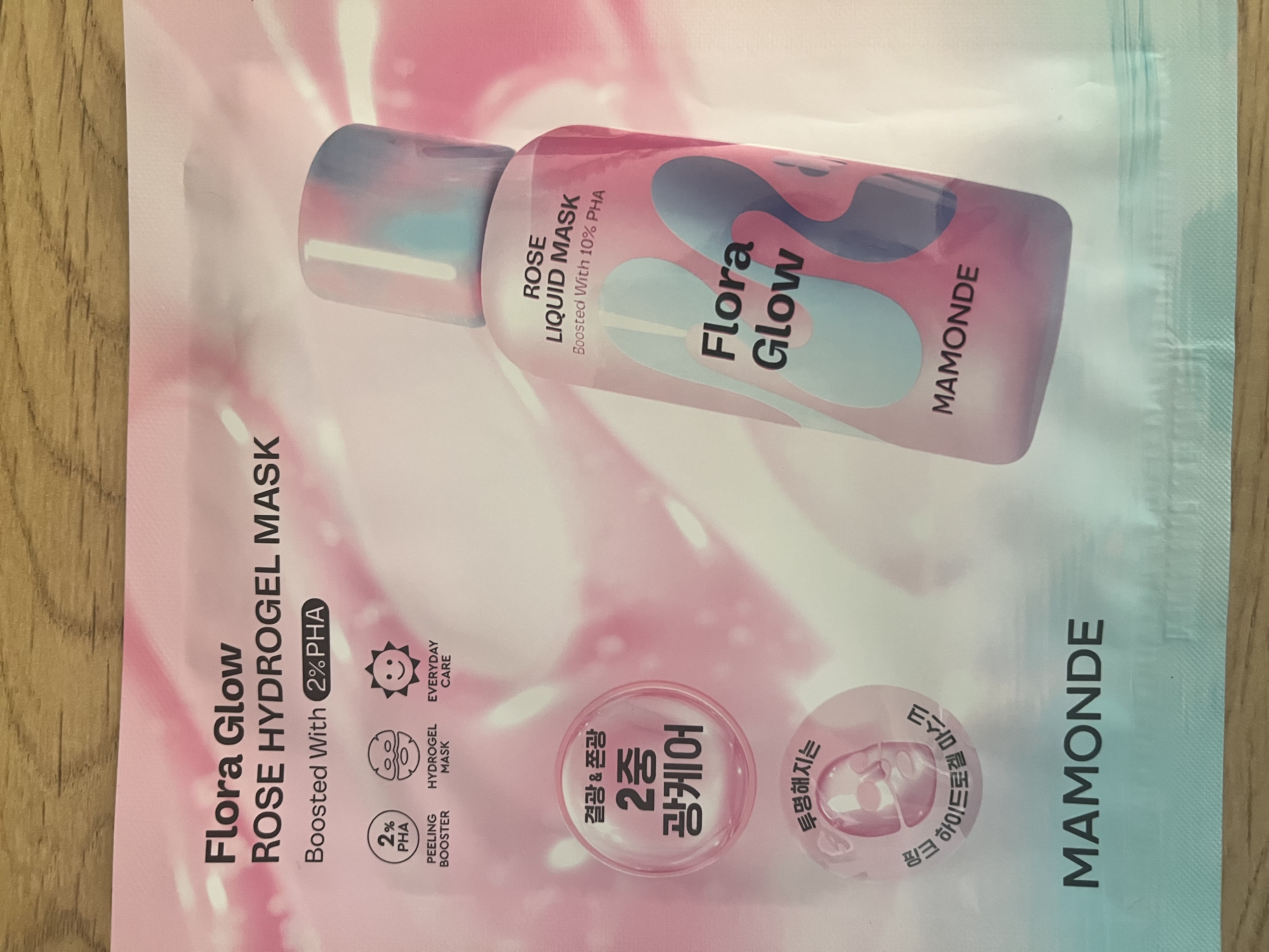 선택된 언니의파우치 리뷰 이미지 - [플로라 글로우 로즈 하이드로겔 마스크]