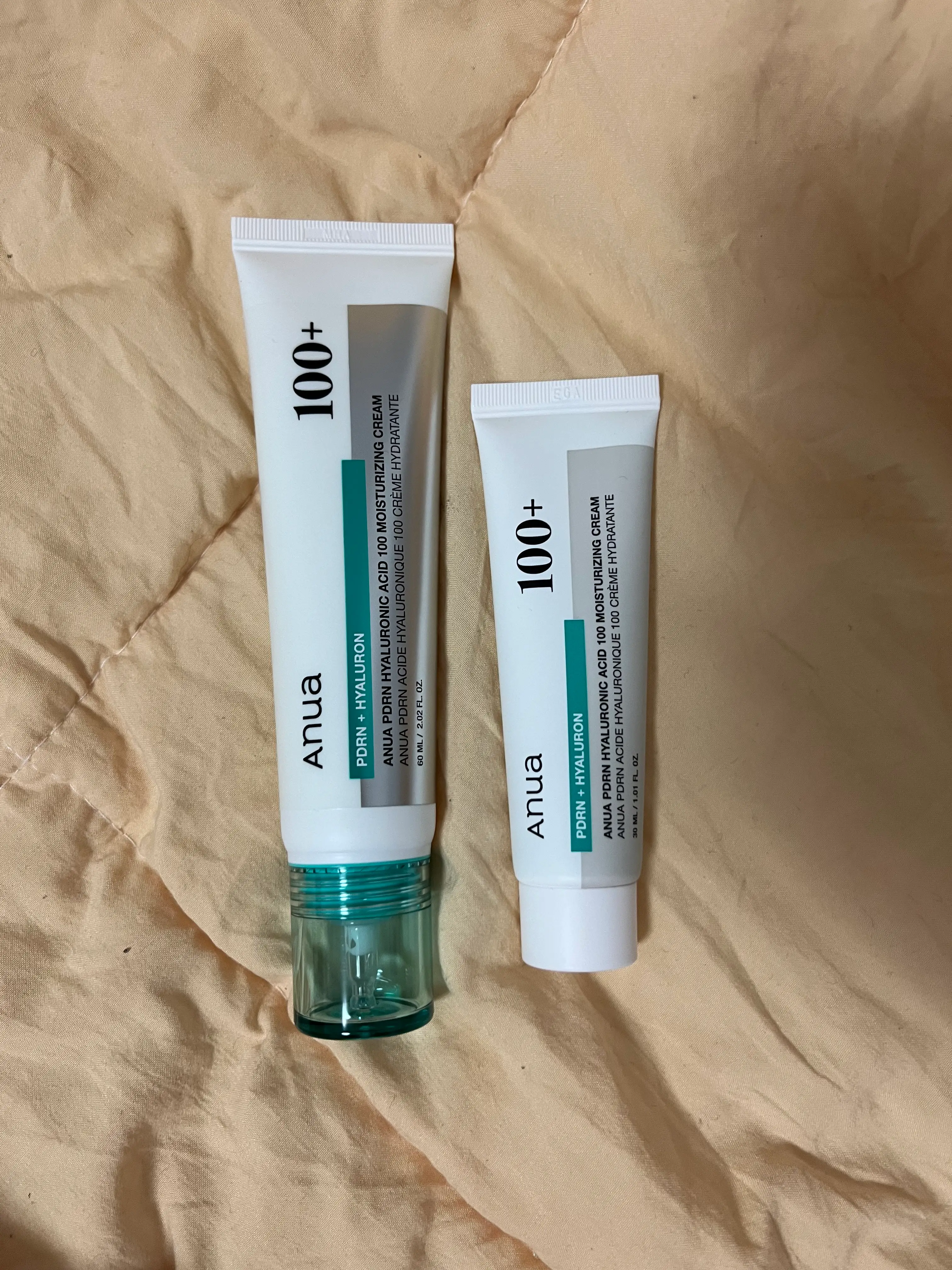 선택된 언니의파우치 리뷰 이미지 - [피디알엔 히알루론산100 수분 크림]