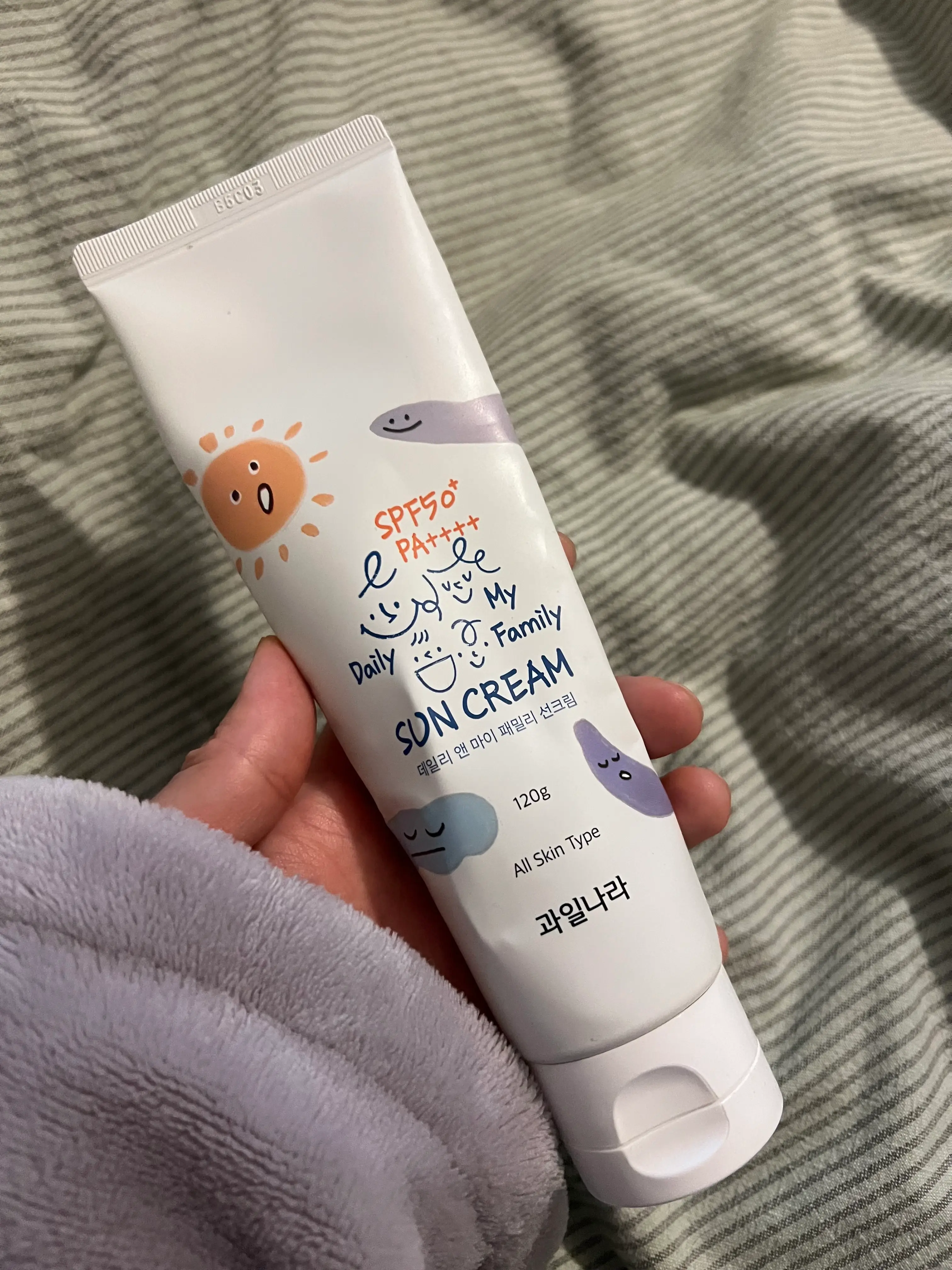 선택된 언니의파우치 리뷰 이미지 - [데일리 앤 마이 패밀리 선크림]