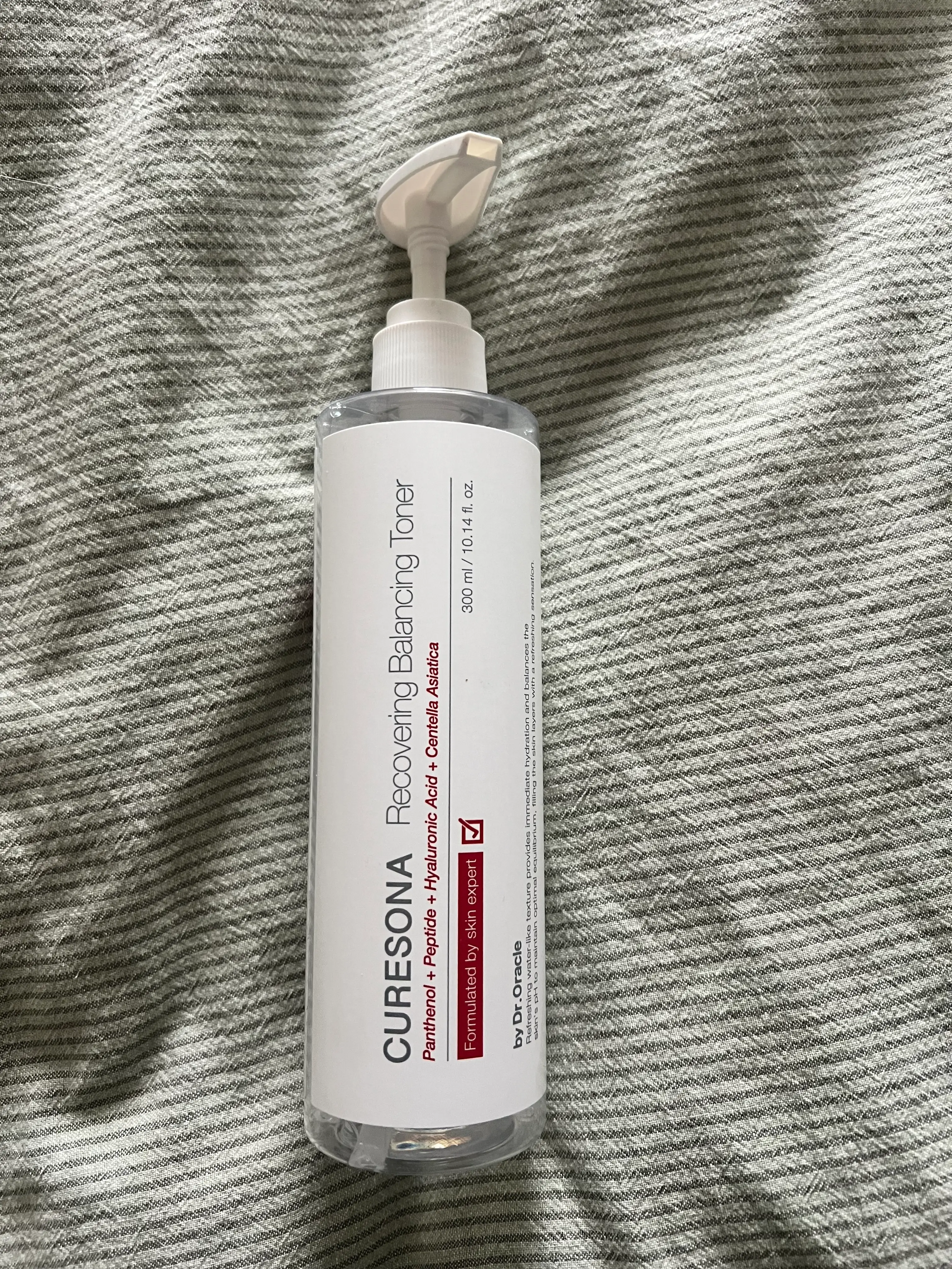 선택된 언니의파우치 리뷰 이미지 - [큐어소나 리커버링 밸런싱 토너]