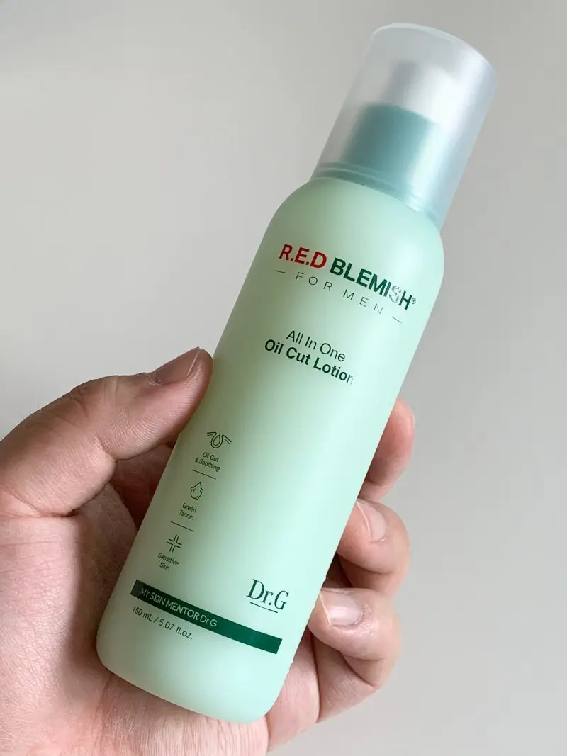 선택된 언니의파우치 리뷰 이미지 - [레드 블레미쉬 포 맨 올인원 오일 컷 로션]