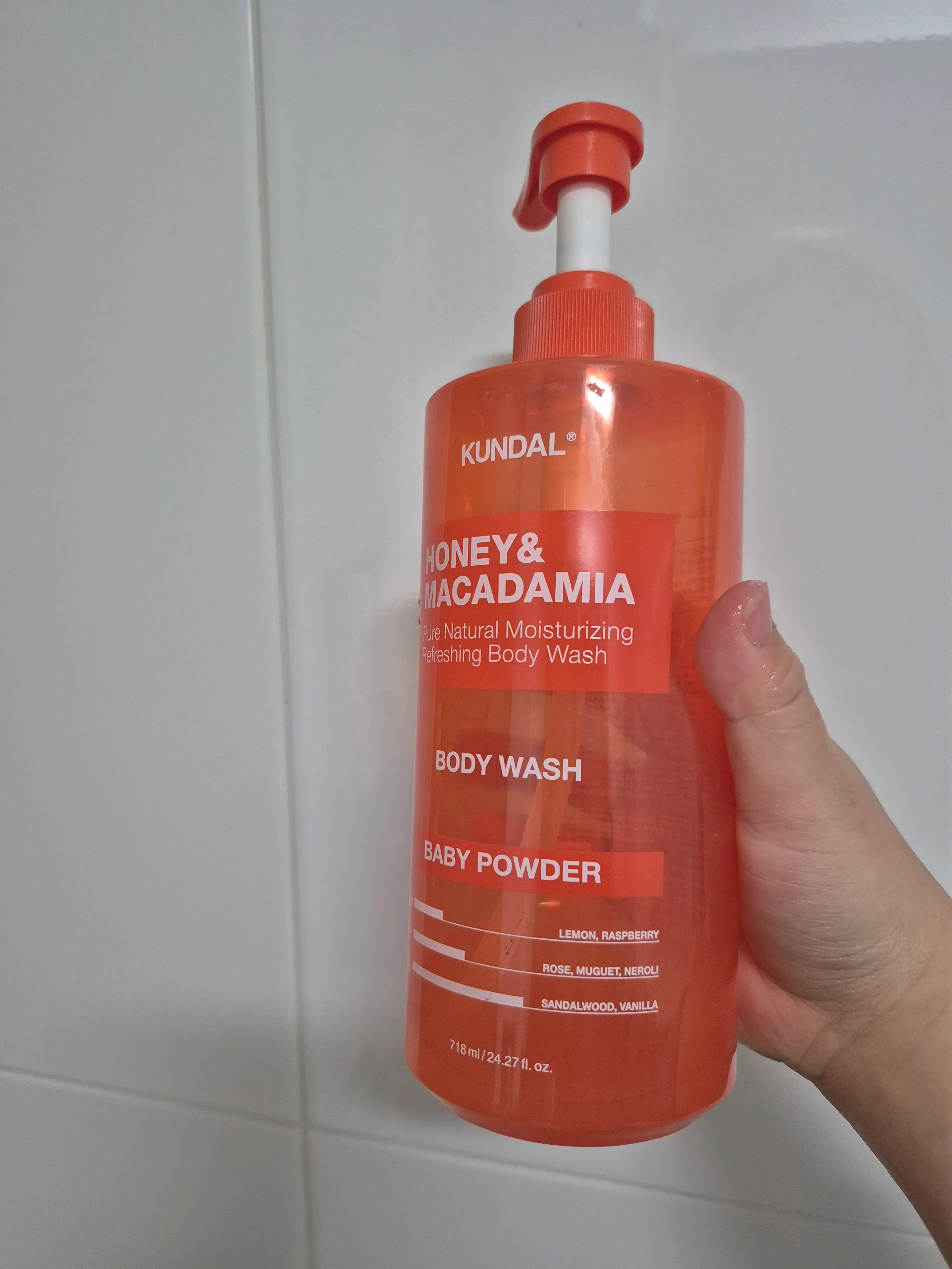 선택된 언니의파우치 리뷰 이미지 - [허니 앤드 마카다미아 퓨어 바디워시]