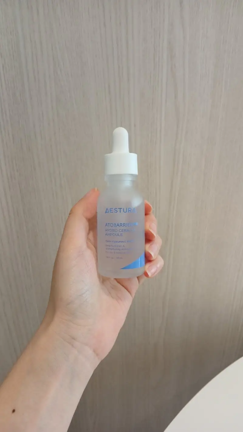 선택된 언니의파우치 리뷰 이미지 - [아토베리어365 세라 히알 속수분 앰플]