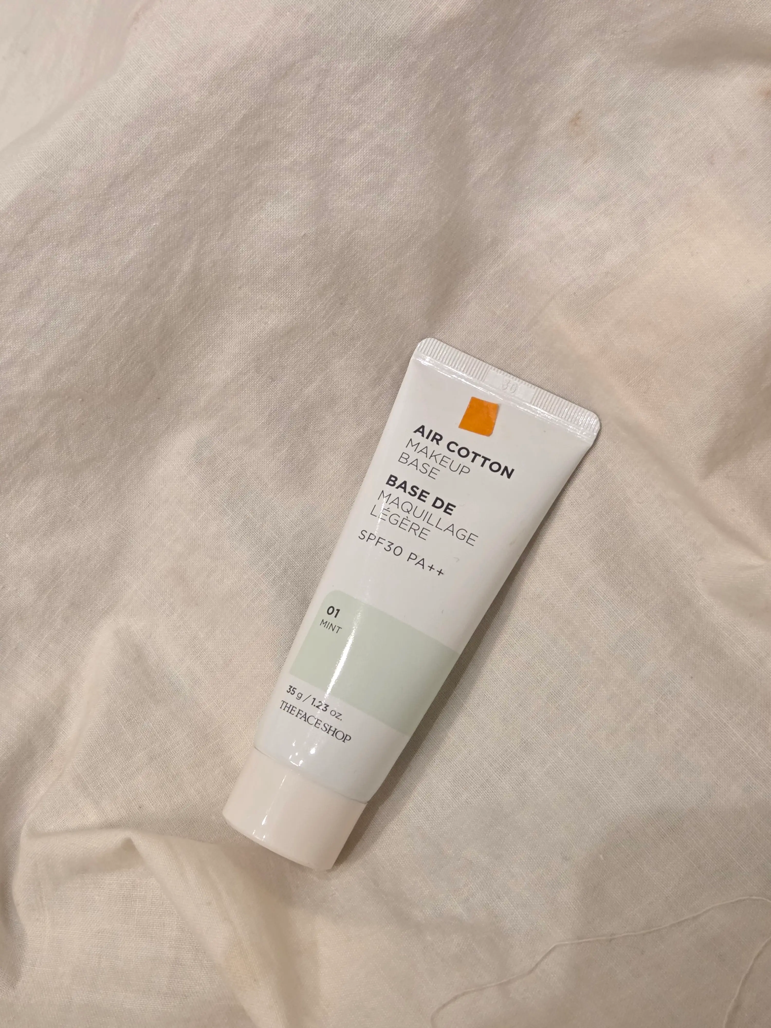 선택된 언니의파우치 리뷰 이미지 - [에어 코튼 메이크업 베이스]