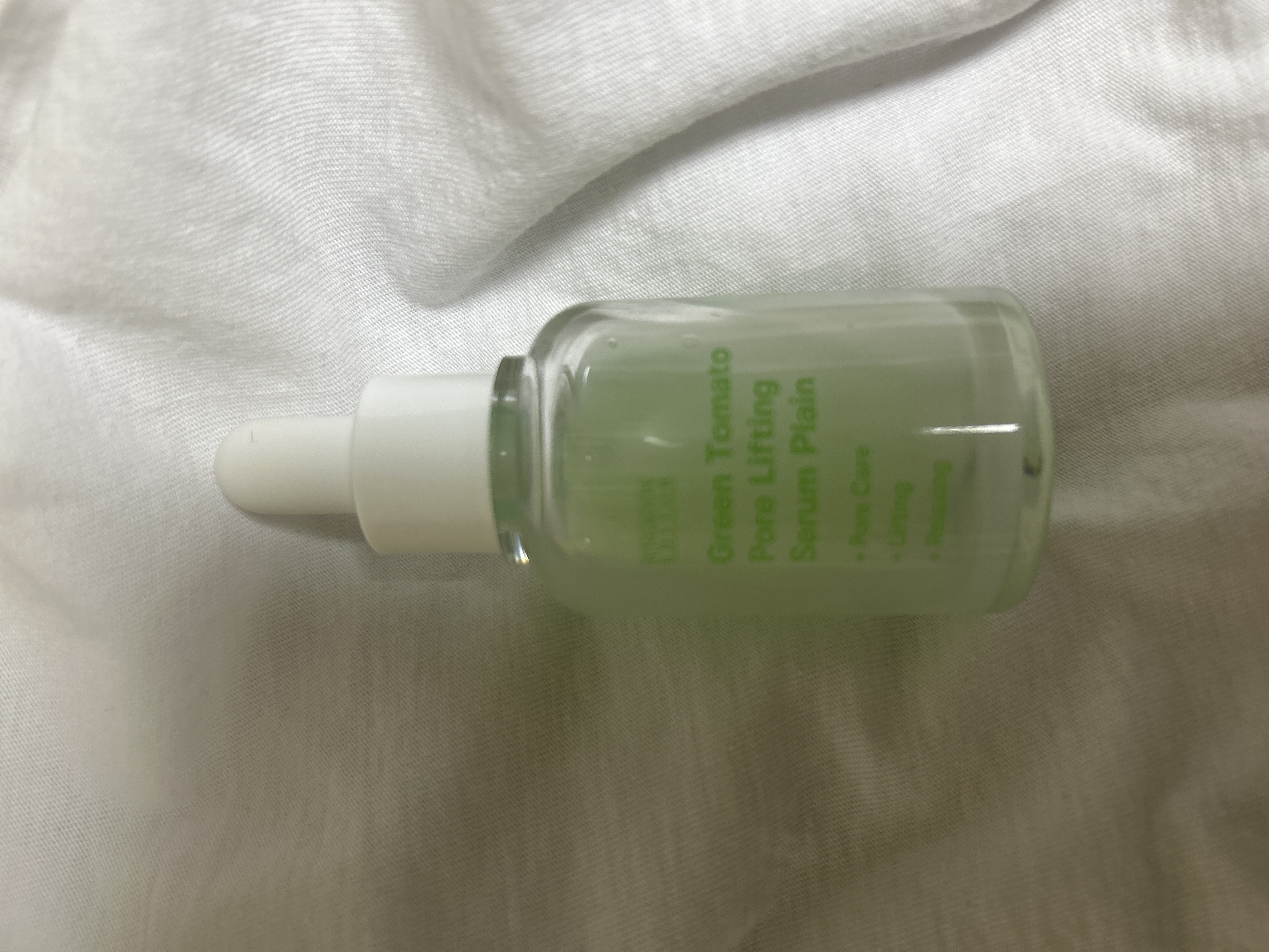 선택된 언니의파우치 리뷰 이미지 - [그린토마토 포어 리프팅 세럼 플레인]