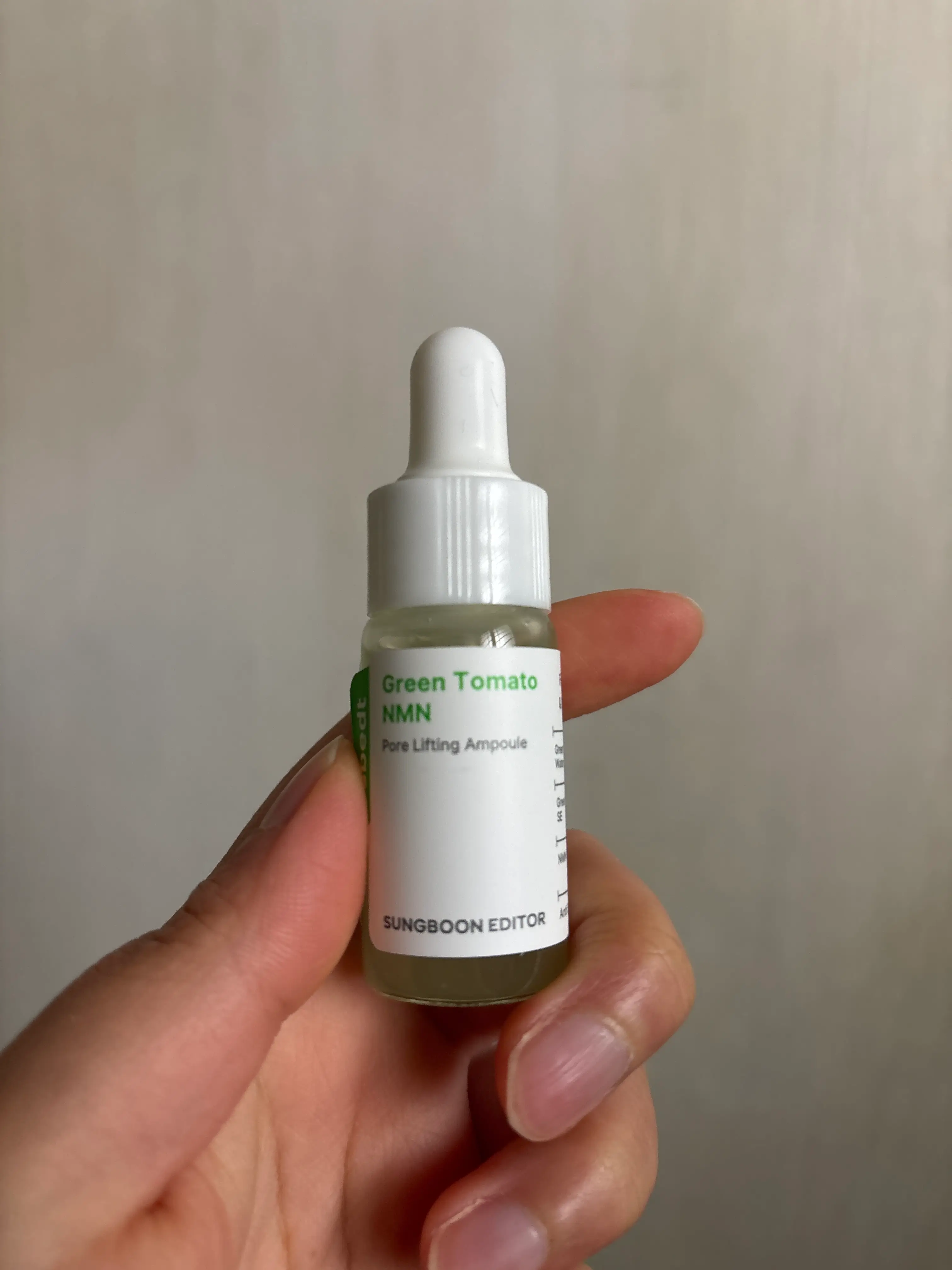 선택된 언니의파우치 리뷰 이미지 - [그린토마토 NMN 포어 리프팅 앰플]