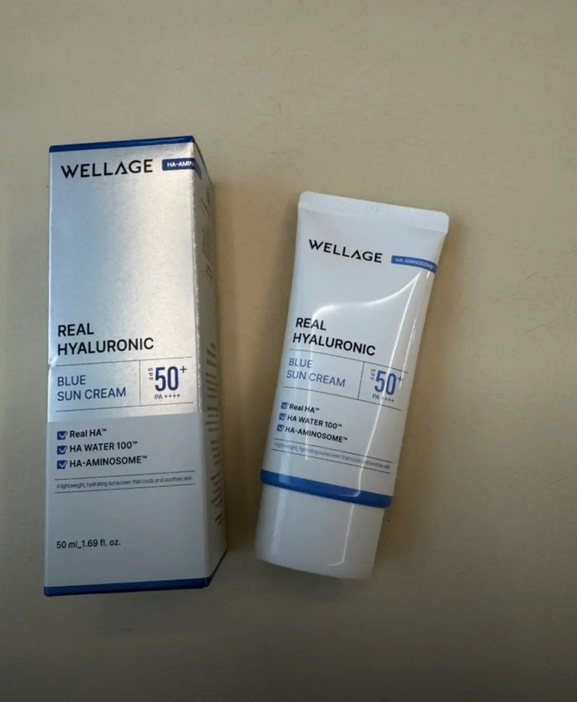 선택된 언니의파우치 리뷰 이미지 - [리얼 히알루로닉 블루 선크림]