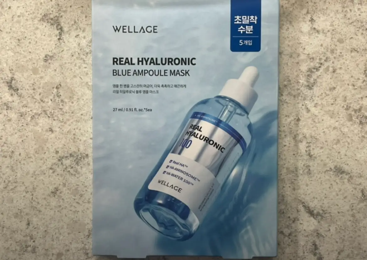 선택된 언니의파우치 리뷰 이미지 - [리얼 히알루로닉 블루 앰플 마스크]