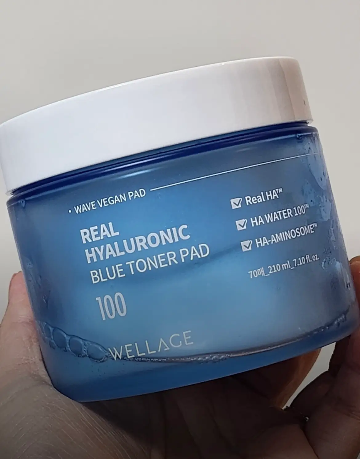 선택된 언니의파우치 리뷰 이미지 - [리얼 히알루로닉 블루 100 토너 패드]