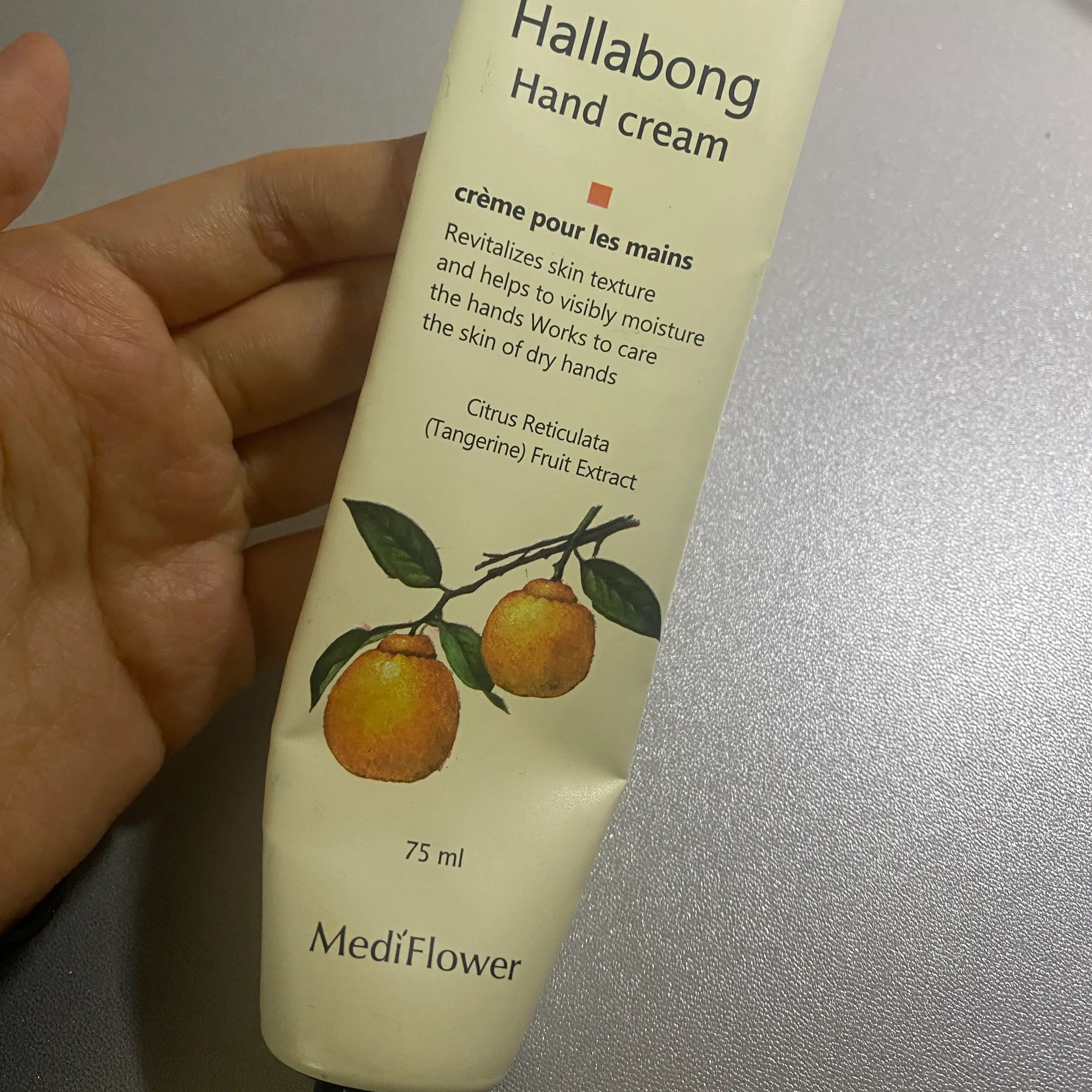 선택된 언니의파우치 리뷰 이미지 - [보니타 가든 한라봉 핸드크림]