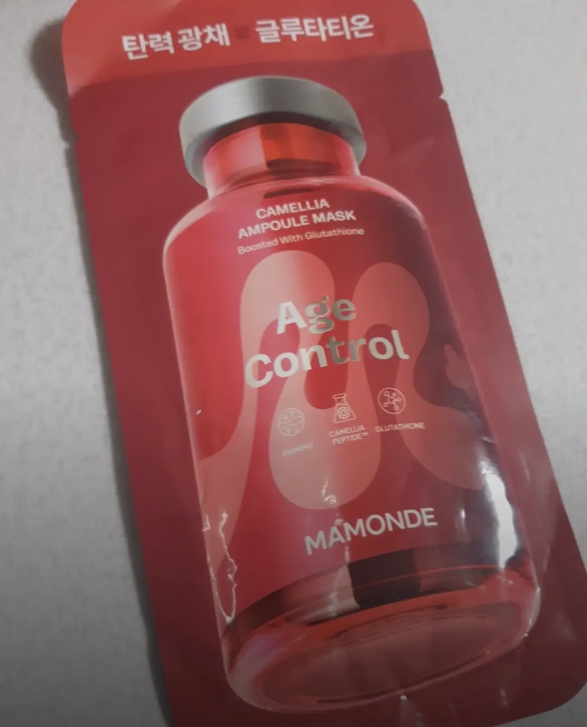 선택된 언니의파우치 리뷰 이미지 - [에이지 컨트롤 카멜리아 앰플 마스크팩]