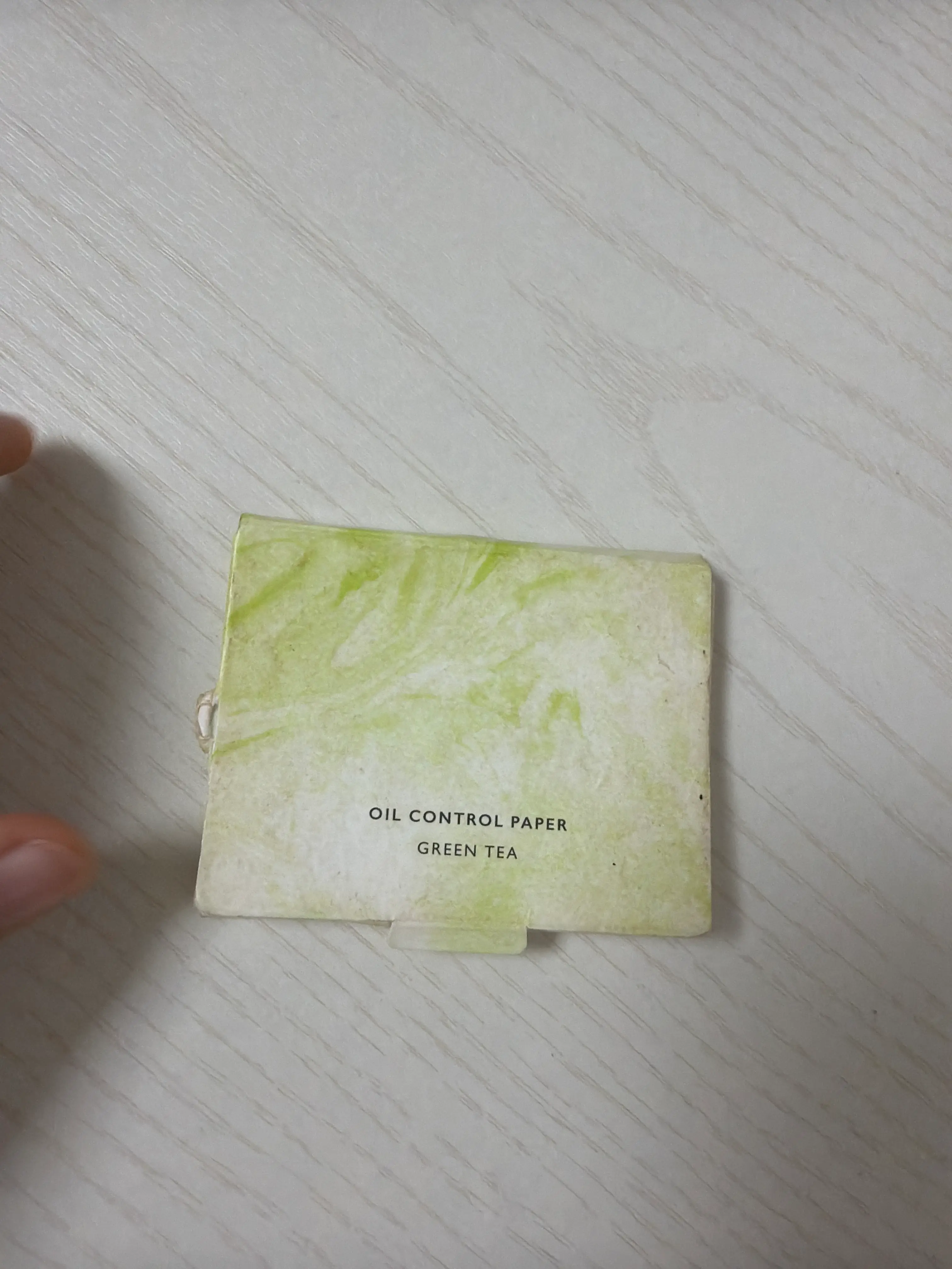 선택된 언니의파우치 리뷰 이미지 - [녹차 기름종이]