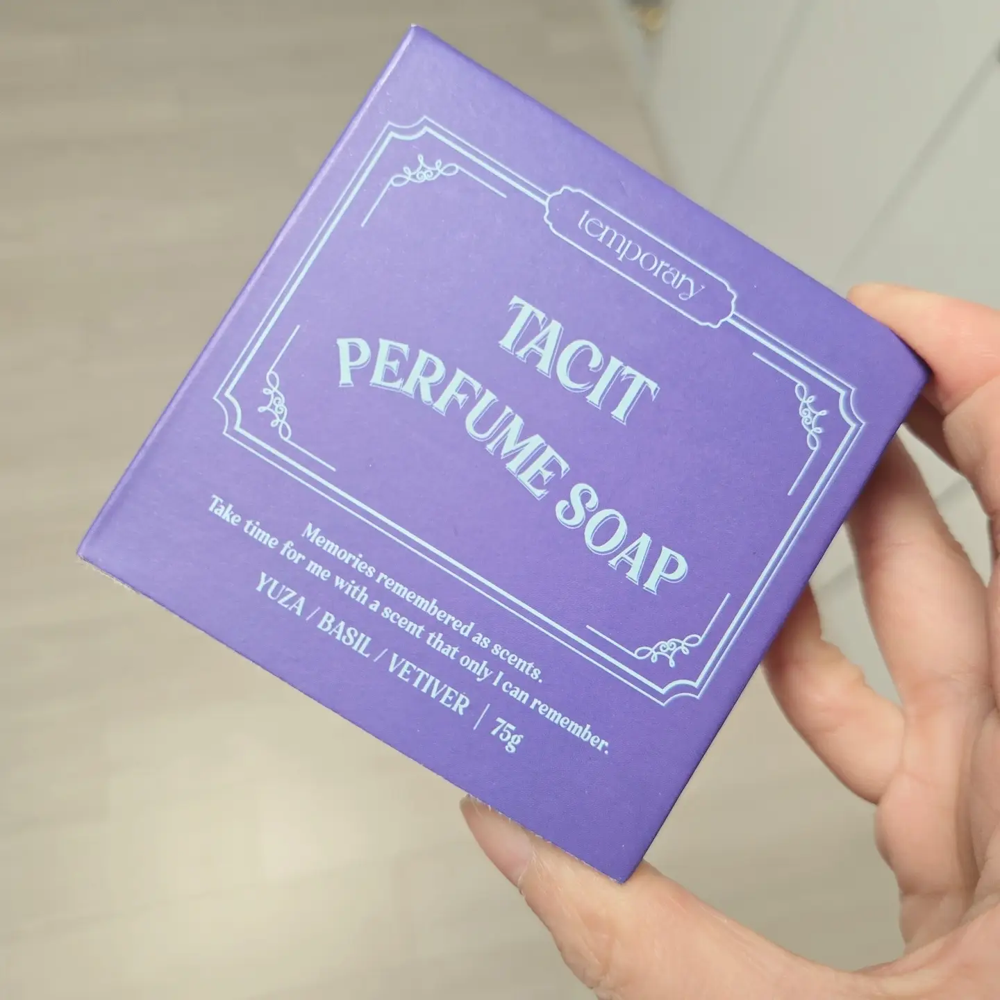 선택된 언니의파우치 리뷰 이미지 - [퍼퓸 비누 테싯]