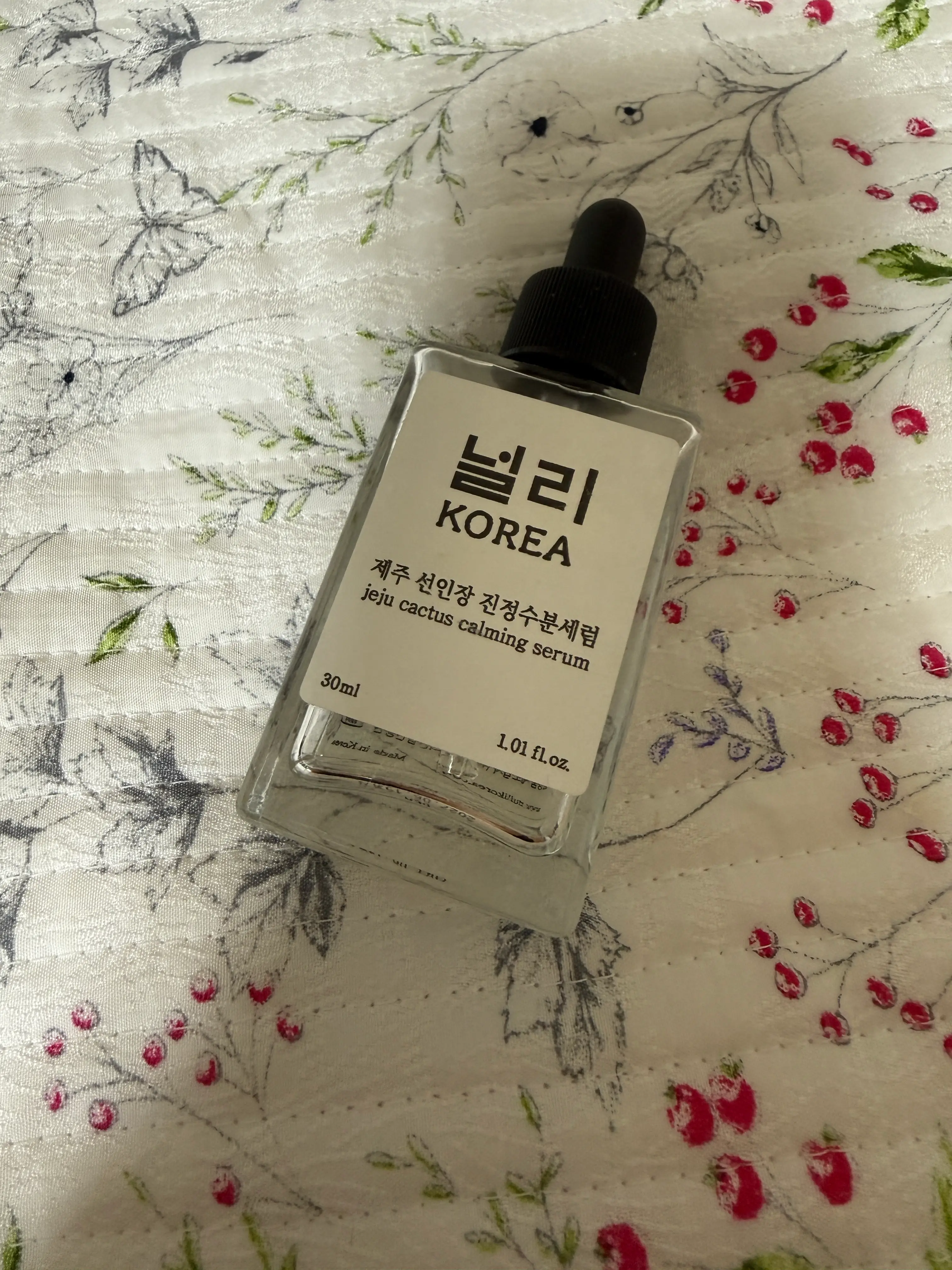 선택된 언니의파우치 리뷰 이미지 - [제주 선인장 진정수분세럼]