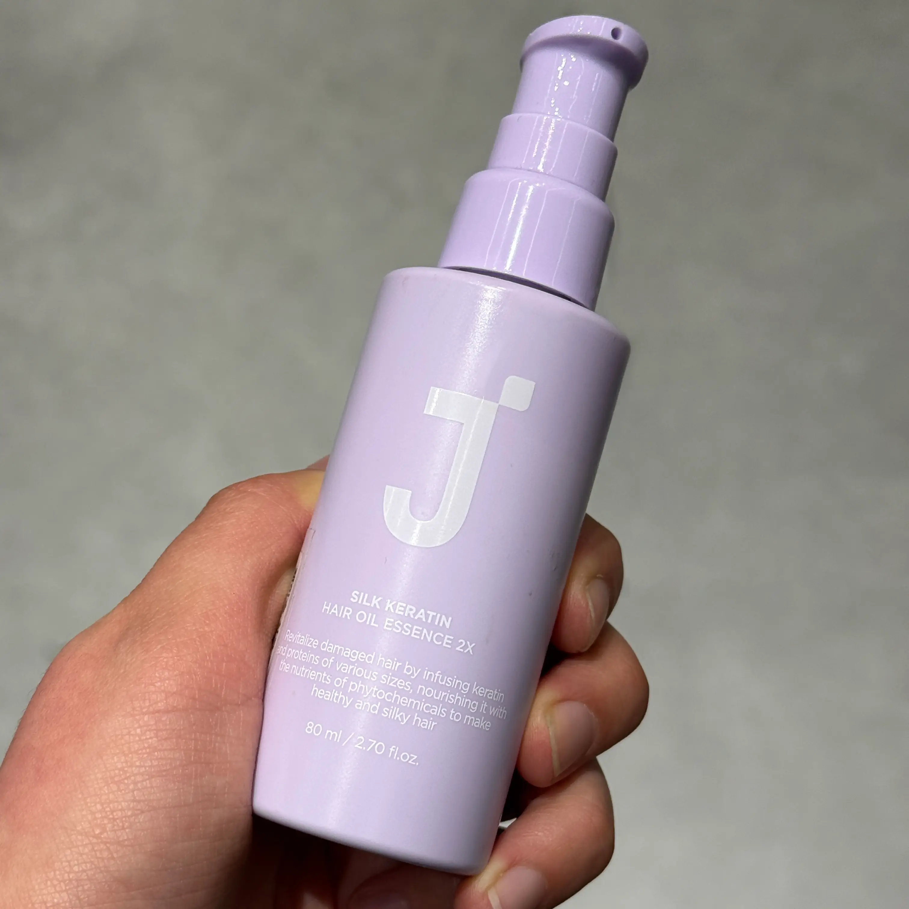 선택된 언니의파우치 리뷰 이미지 - [실크 케라틴 헤어오일 에센스 2X]