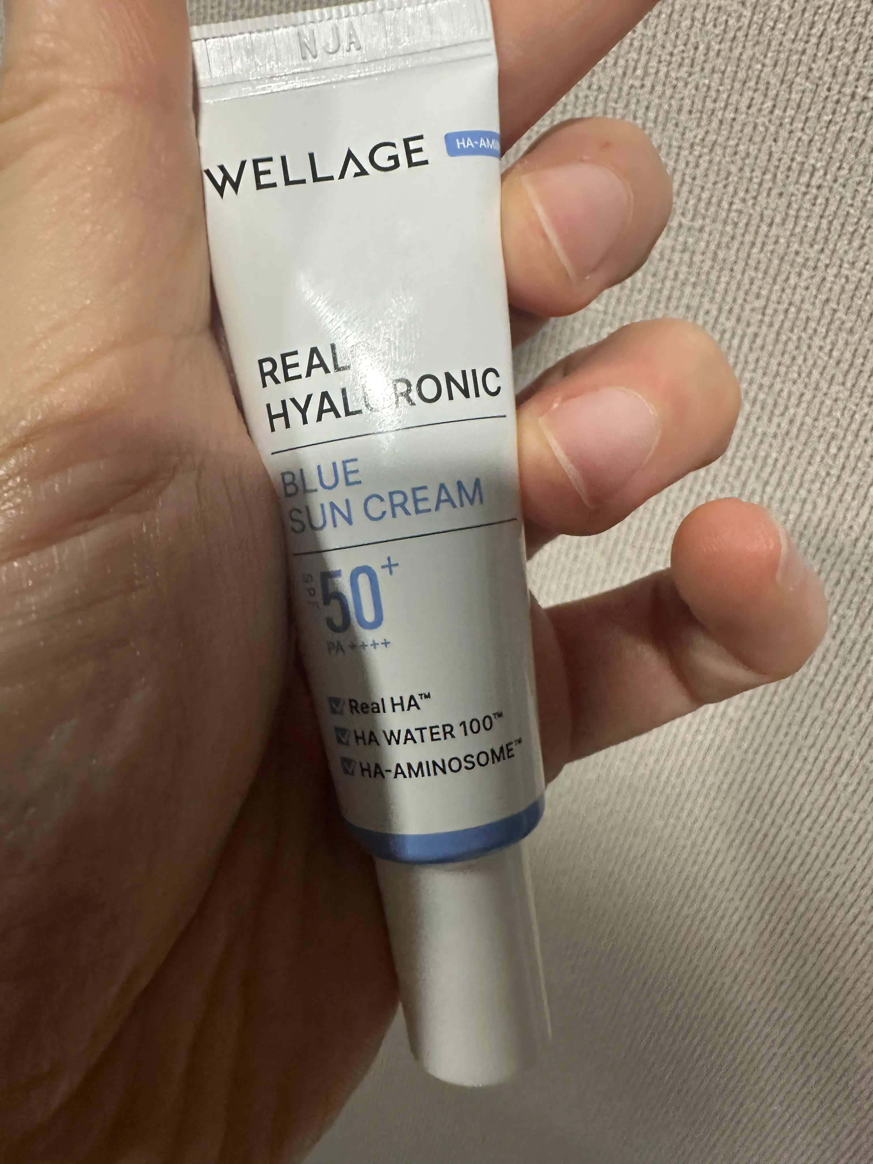 선택된 언니의파우치 리뷰 이미지 - [리얼 히알루로닉 블루 선크림]