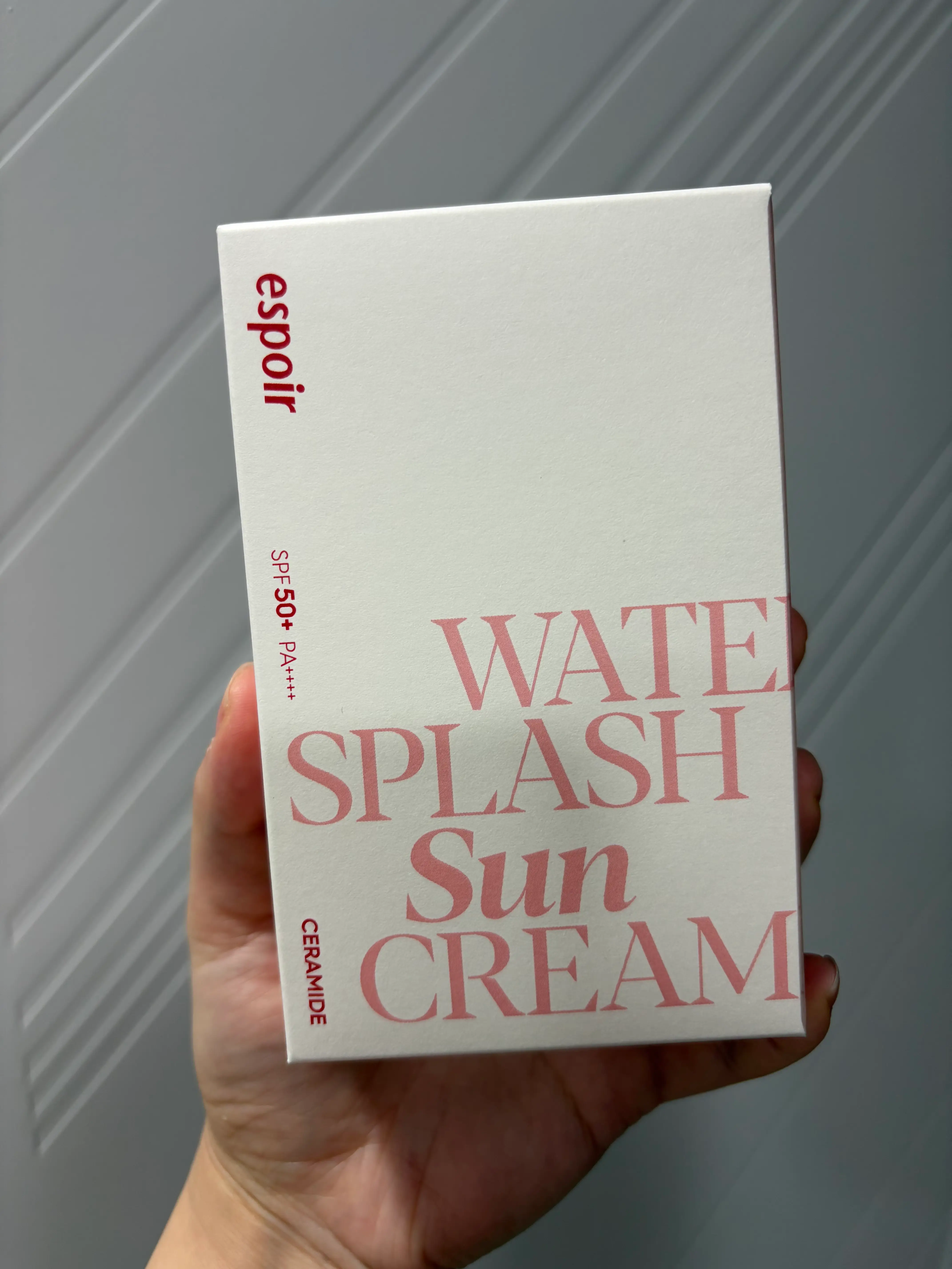 선택된 언니의파우치 리뷰 이미지 - [워터 스플래쉬 선크림 세라마이드]