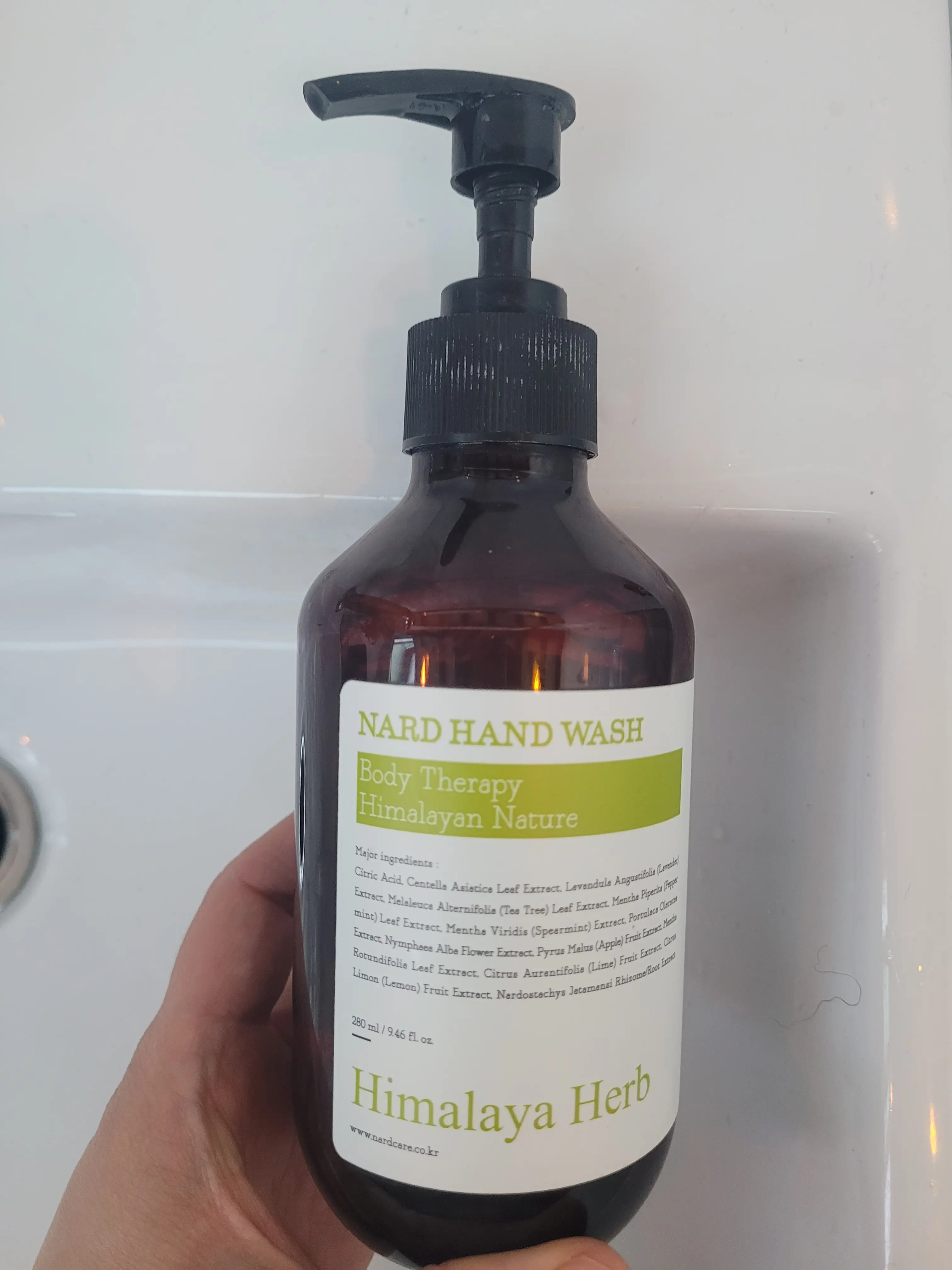 선택된 언니의파우치 리뷰 이미지 - [핸드워시 레몬민트]