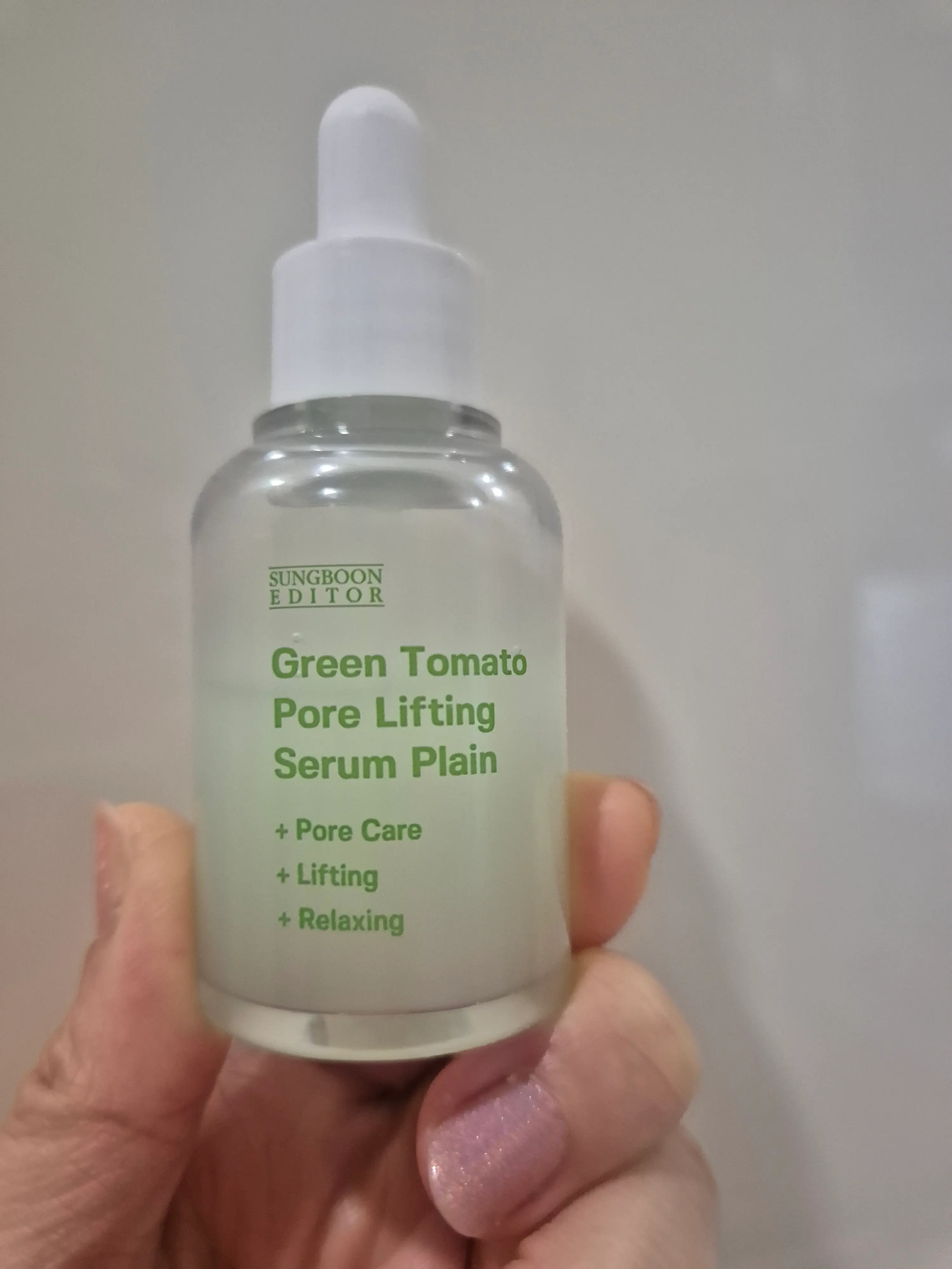 선택된 언니의파우치 리뷰 이미지 - [그린토마토 포어 리프팅 세럼 플레인]