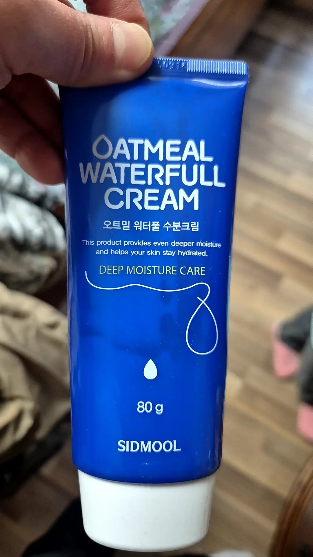 선택된 언니의파우치 리뷰 이미지 - [오트밀 워터풀 수분크림]