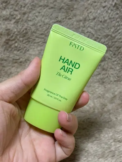 선택된 언니의파우치 리뷰 이미지 - [핸드에어 더 시트러스]