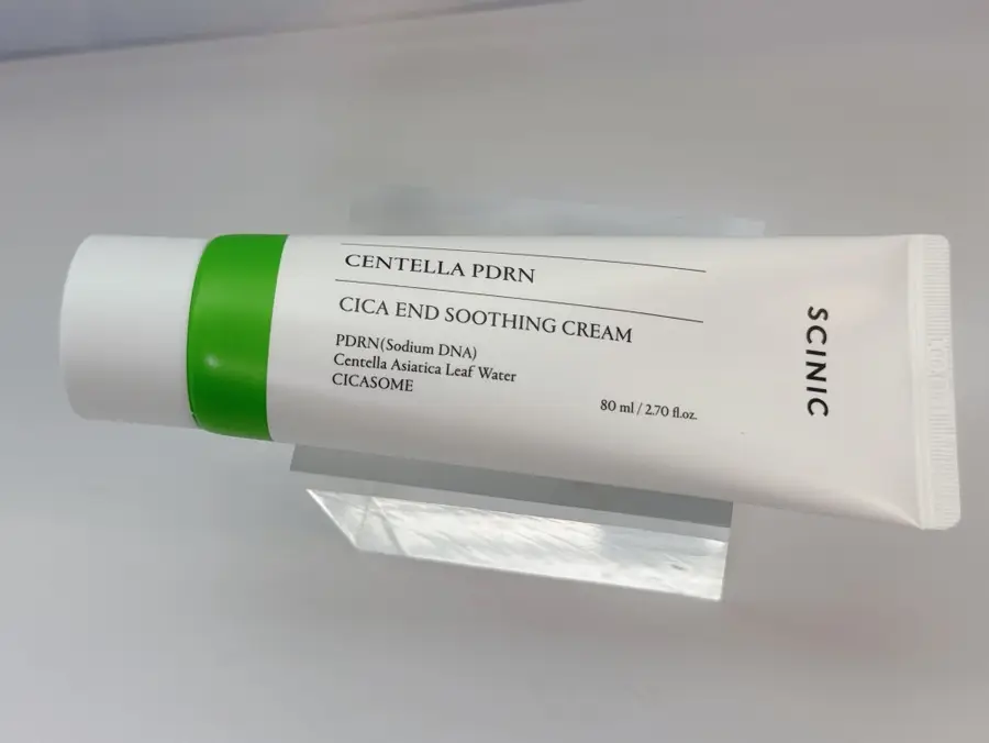 선택된 언니의파우치 리뷰 이미지 - [병풀 PDRN 시카 엔드 수딩 크림]