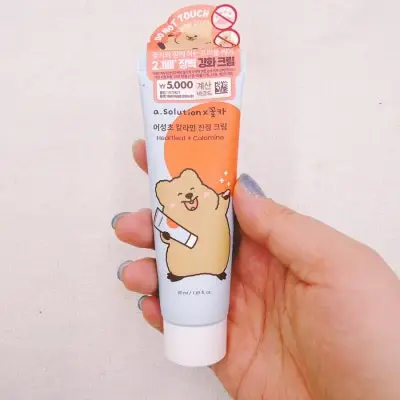 선택된 언니의파우치 리뷰 이미지 - [(에이솔루션X꽃카) 어성초 칼라민 진정크림]