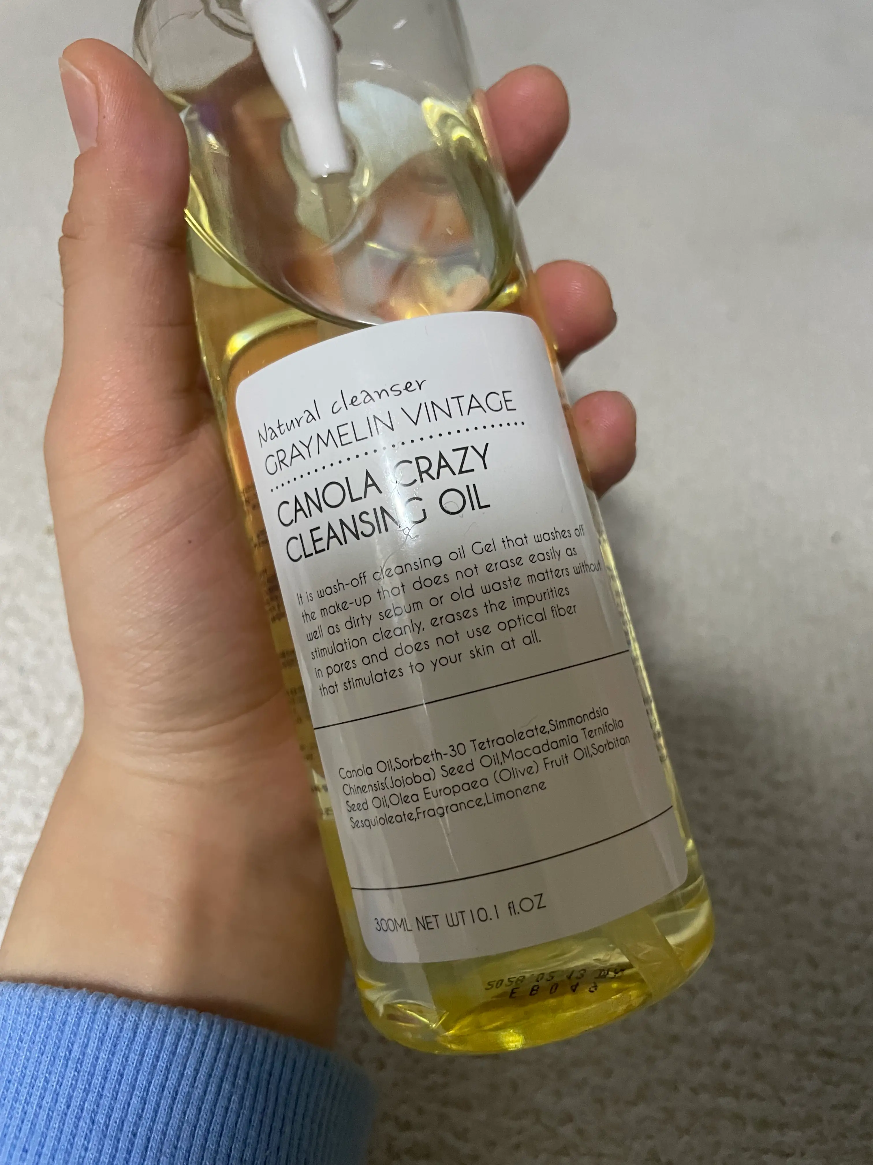 선택된 언니의파우치 리뷰 이미지 - [카놀라 크레이지 클렌징오일]