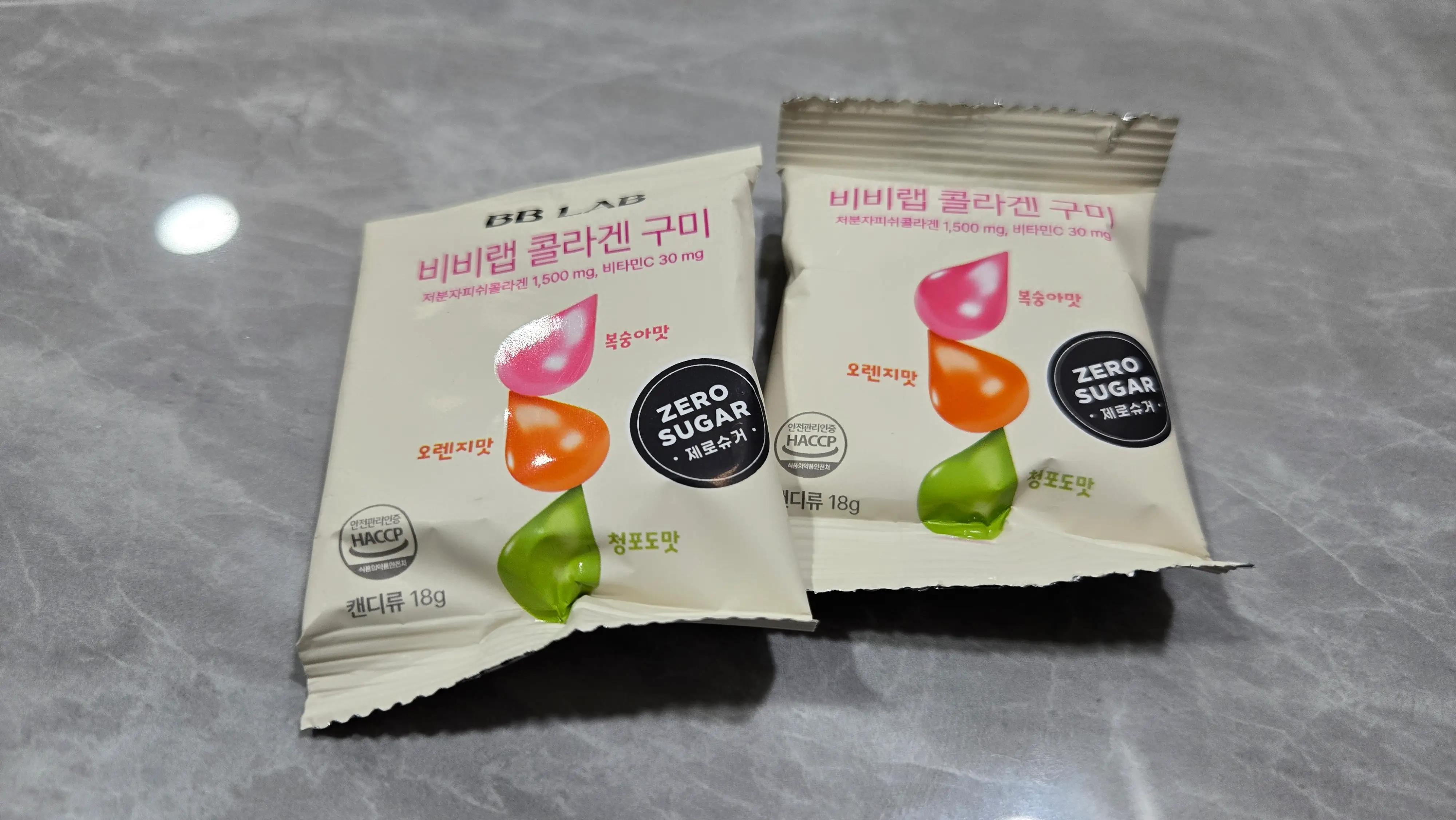 선택된 언니의파우치 리뷰 이미지 - [콜라겐 구미]