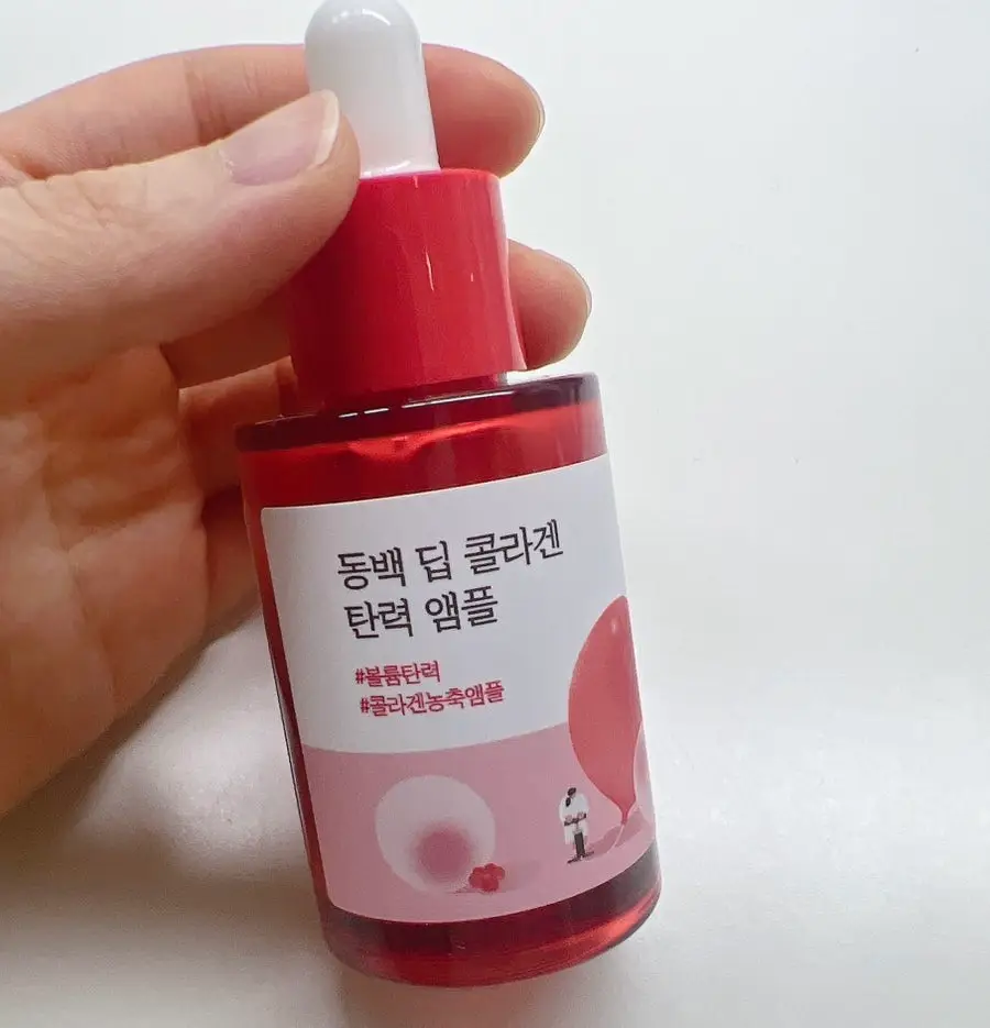 선택된 언니의파우치 리뷰 이미지 - [동백 딥 콜라겐 탄력 앰플 ]